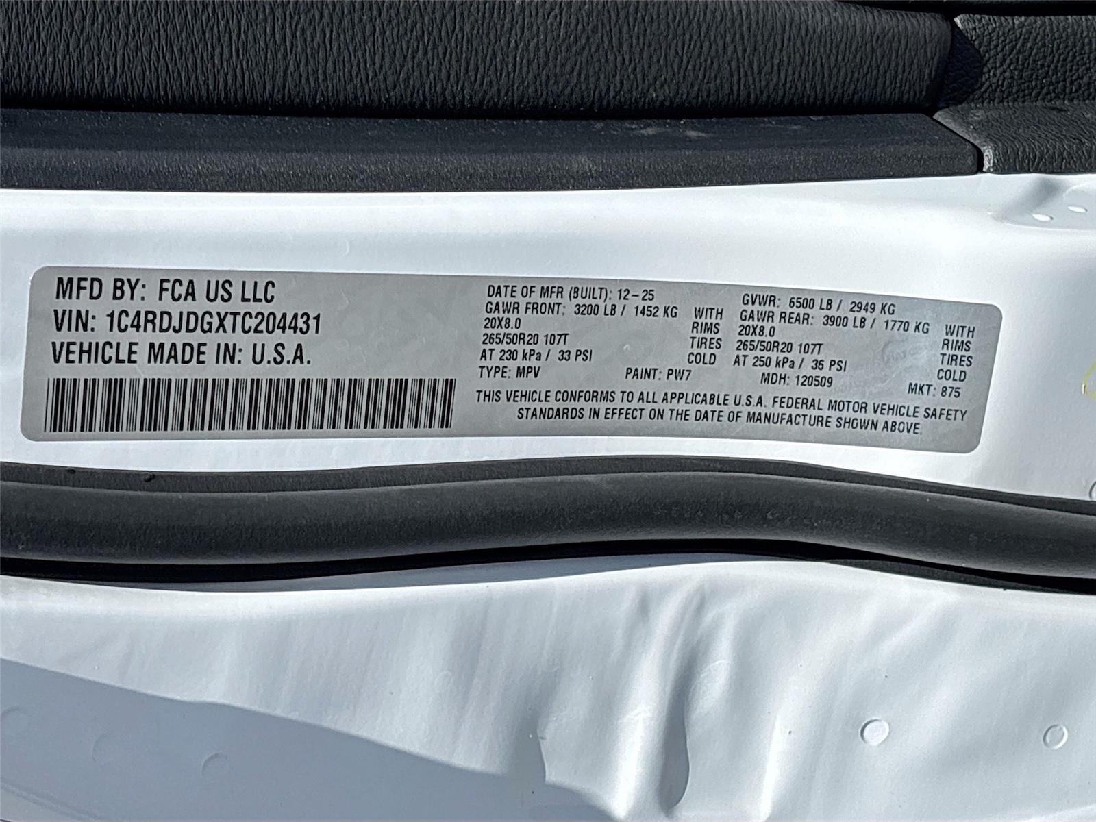 2026 Dodge Durango GT