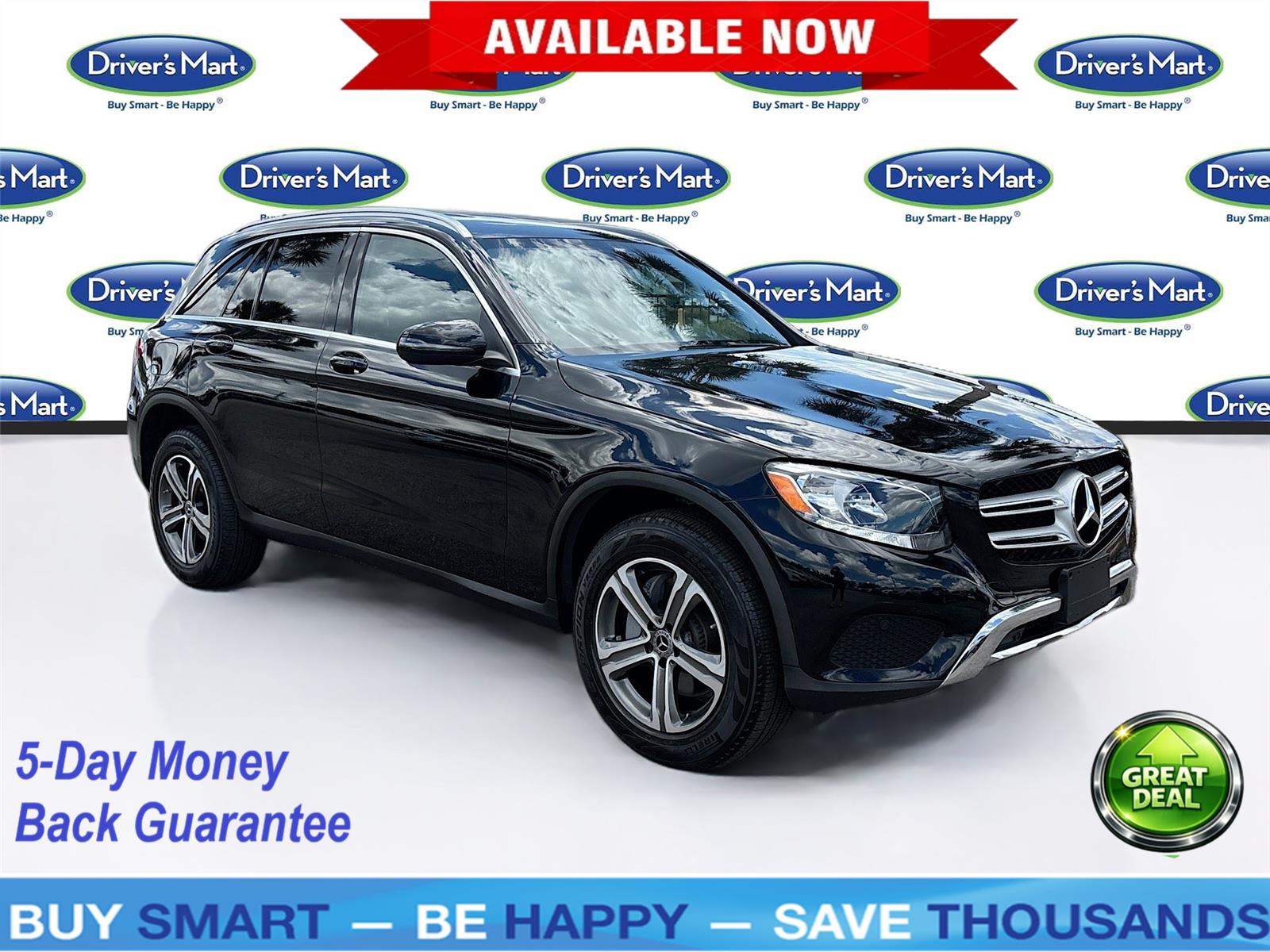 Black 2018 Mercedes-Benz GLC 300 4MATIC SUV / Crossover All-Wheel Drive Automatic