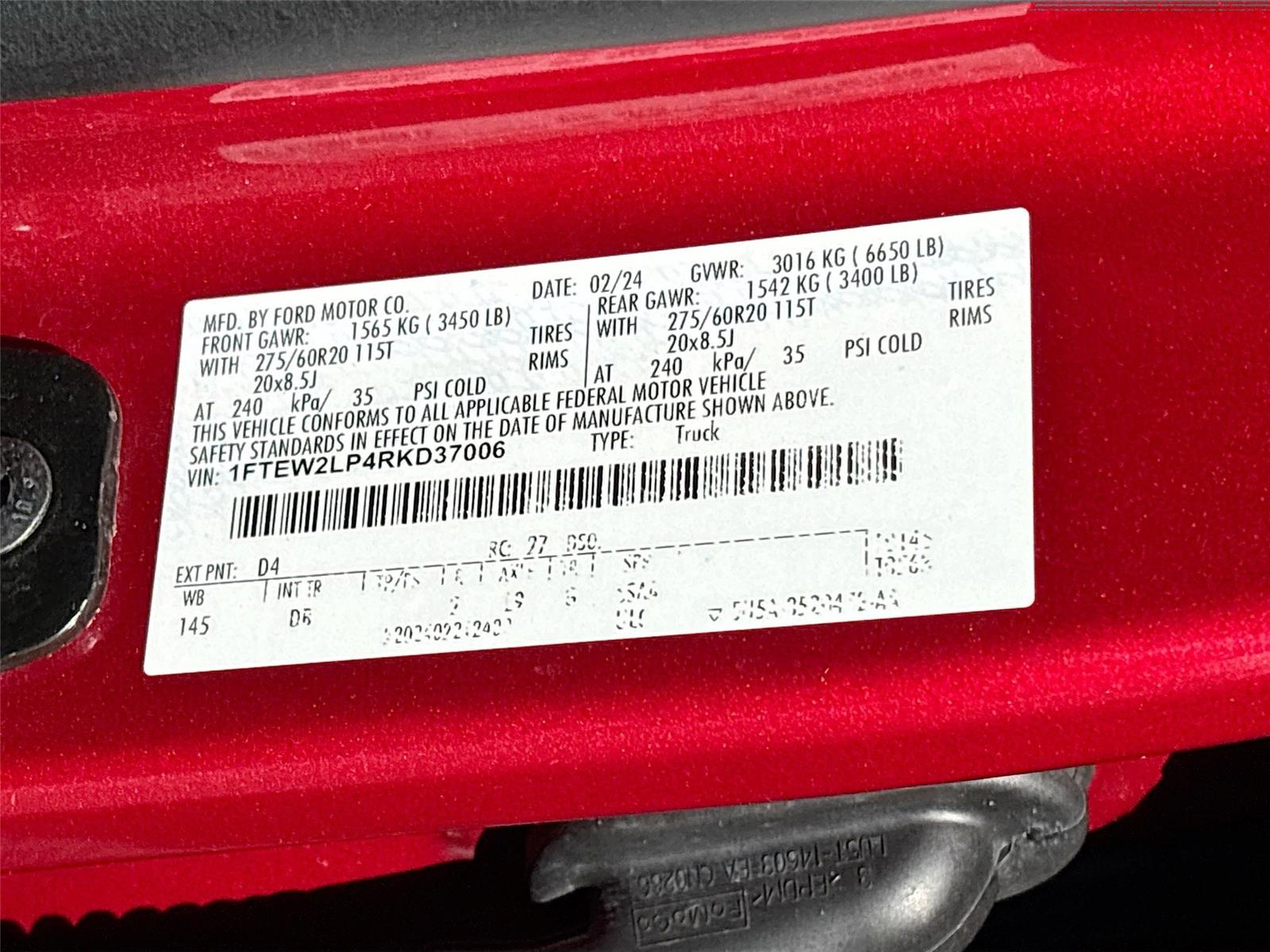 2024 Ford F-150 STX