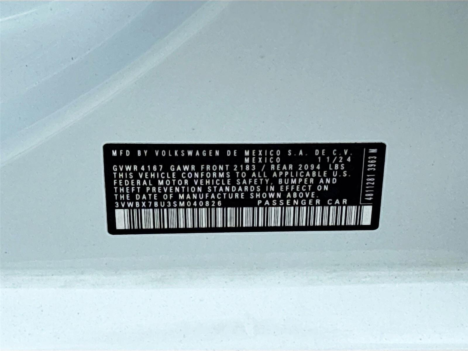 2025 Volkswagen Jetta Sport