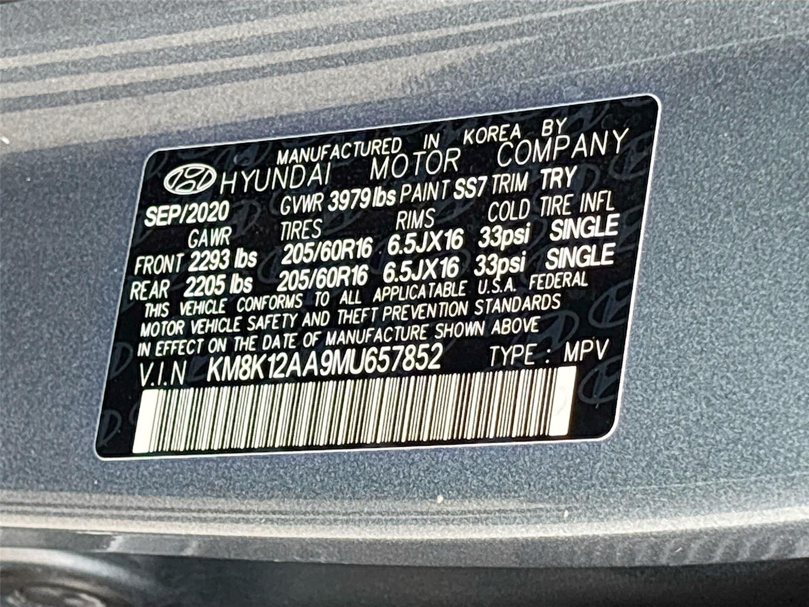 2021 Hyundai Kona SE
