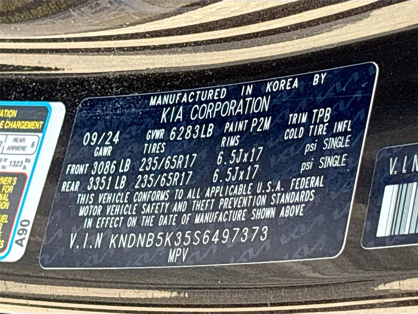 2025 Kia Carnival LXS