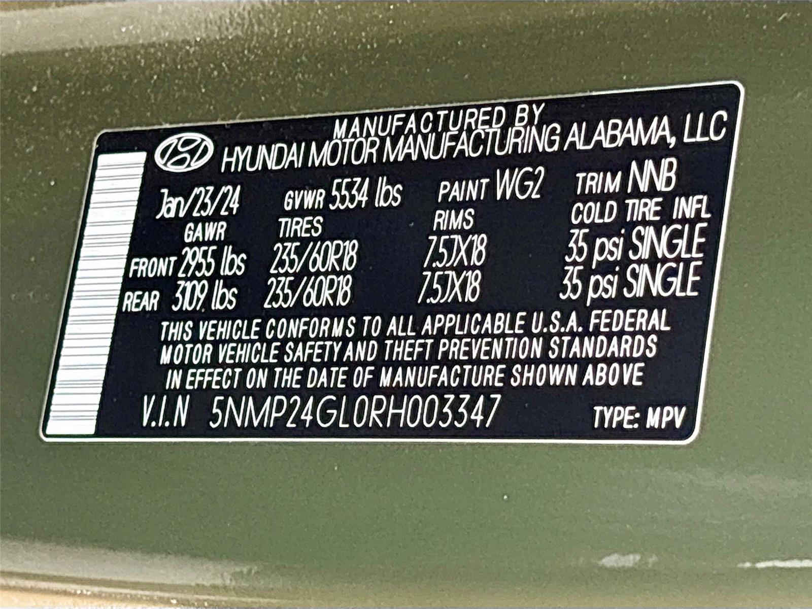 2024 Hyundai Santa Fe SEL