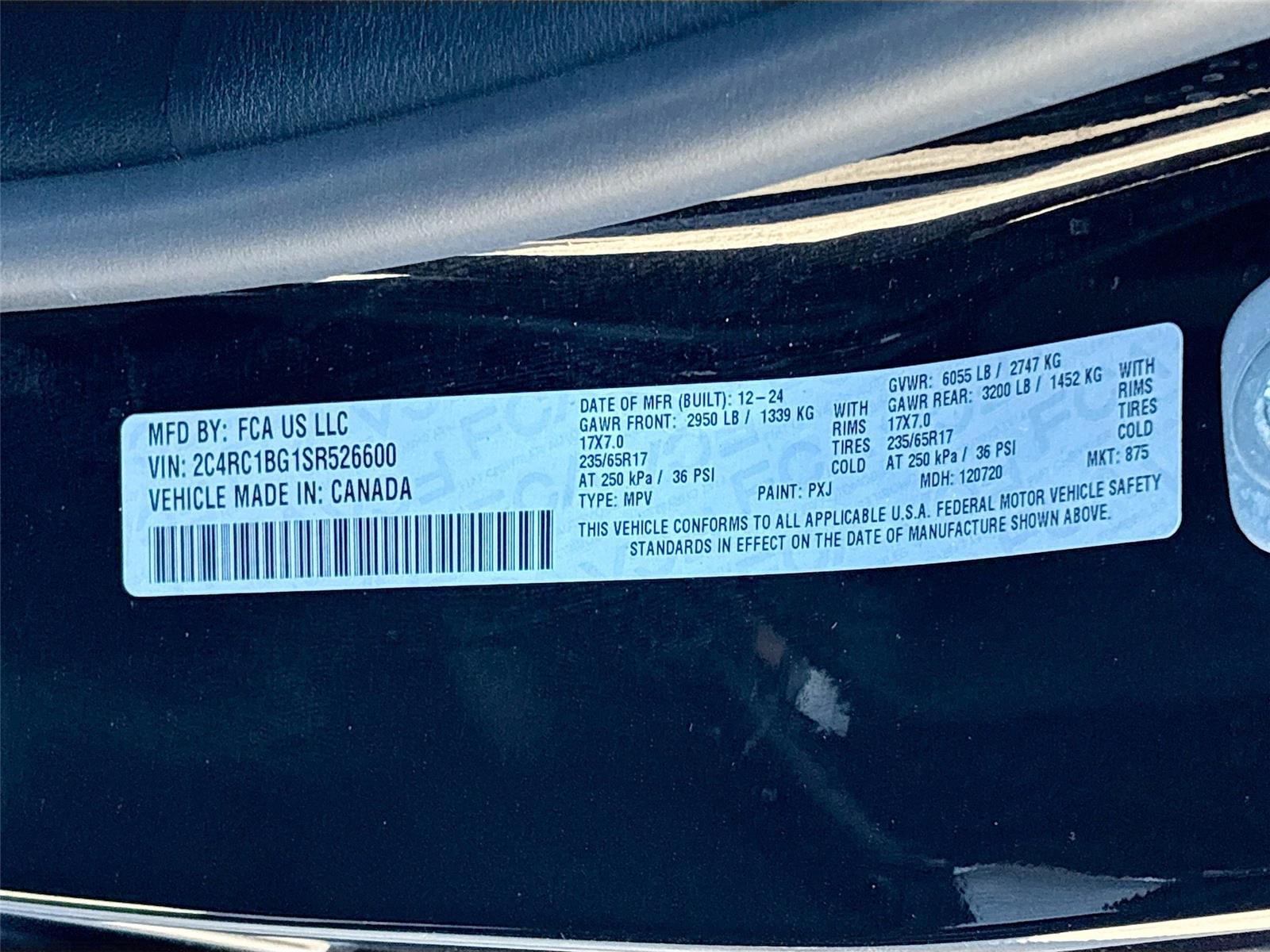 2025 Chrysler Pacifica Select