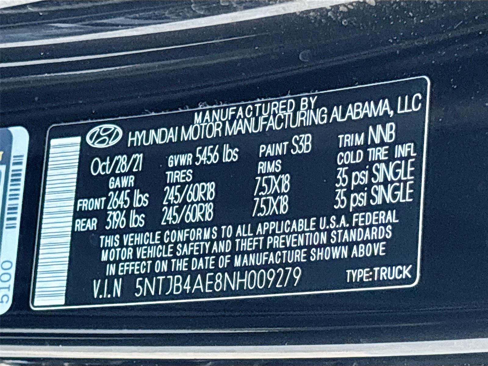 2022 Hyundai Santa Cruz SEL