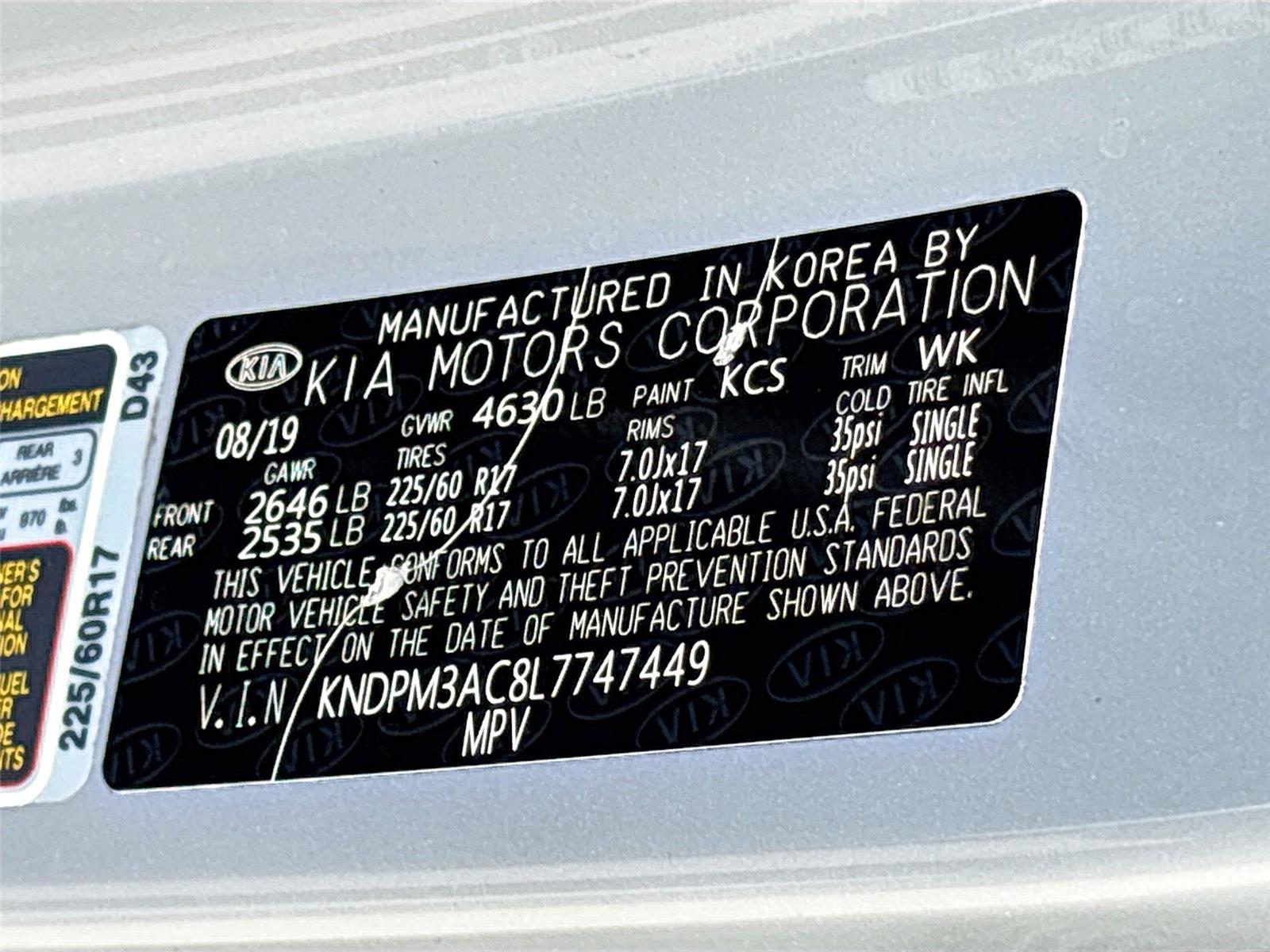 2020 Kia Sportage LX