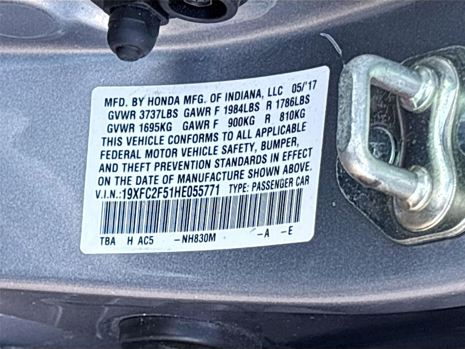 2017 Honda Civic Sedan LX