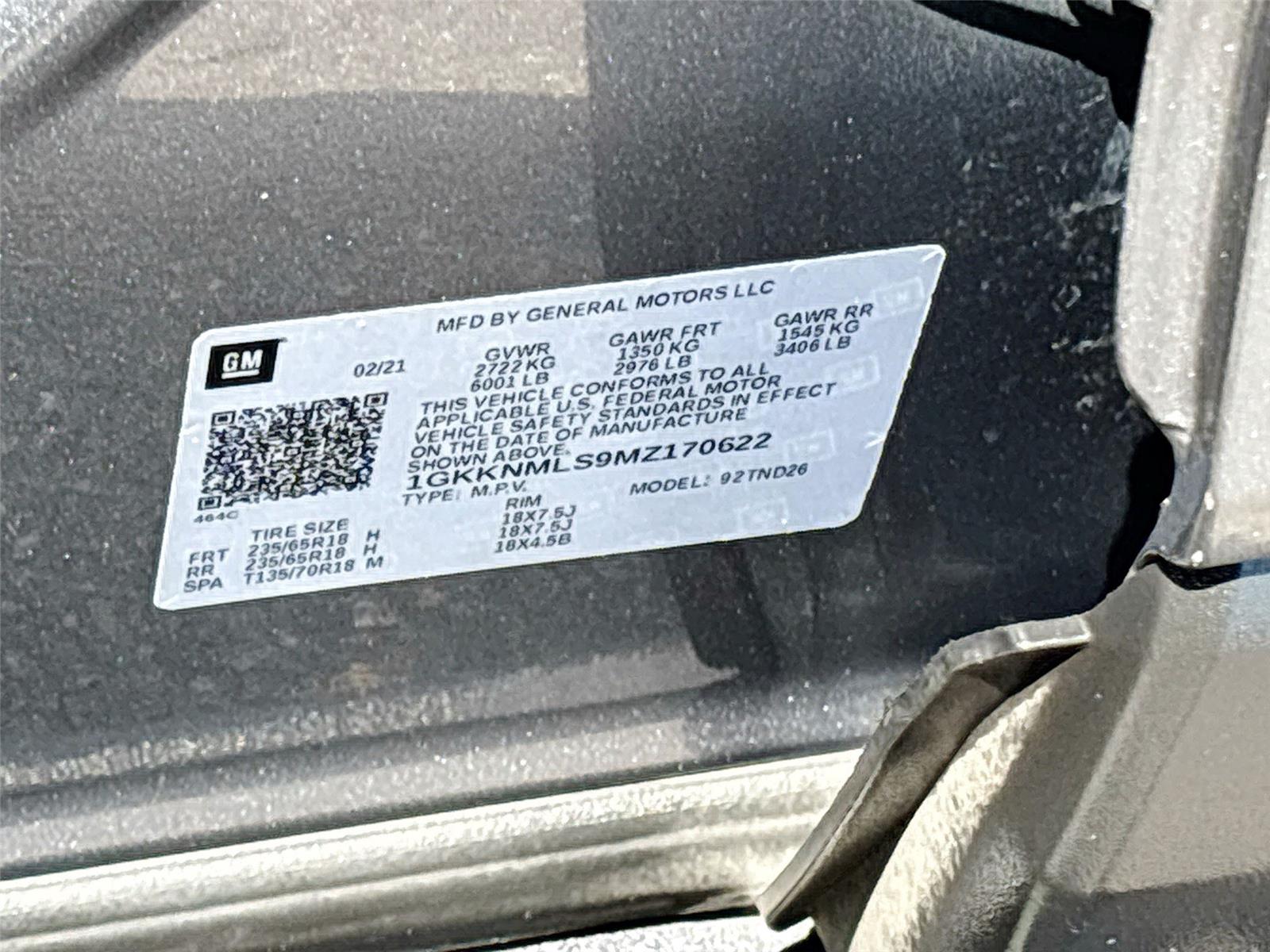 2021 GMC Acadia SLT