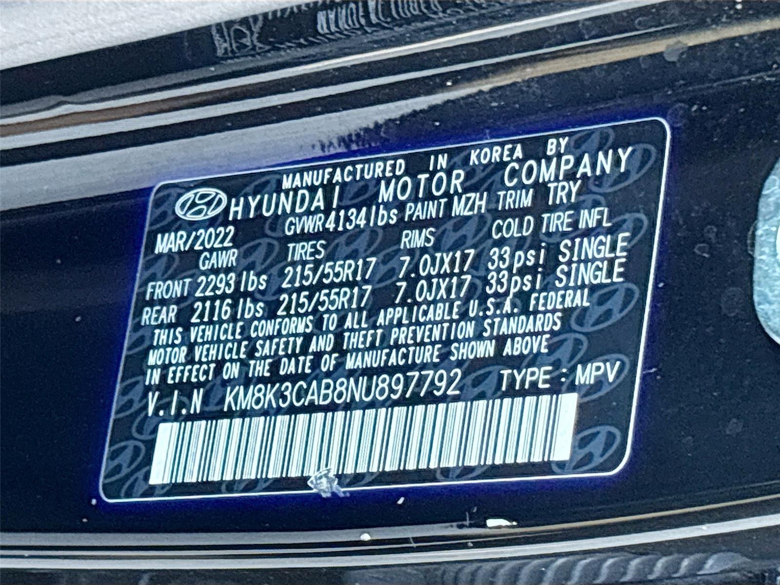 2022 Hyundai Kona SEL