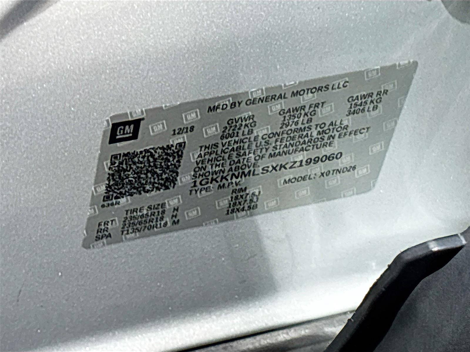 2019 GMC Acadia SLT