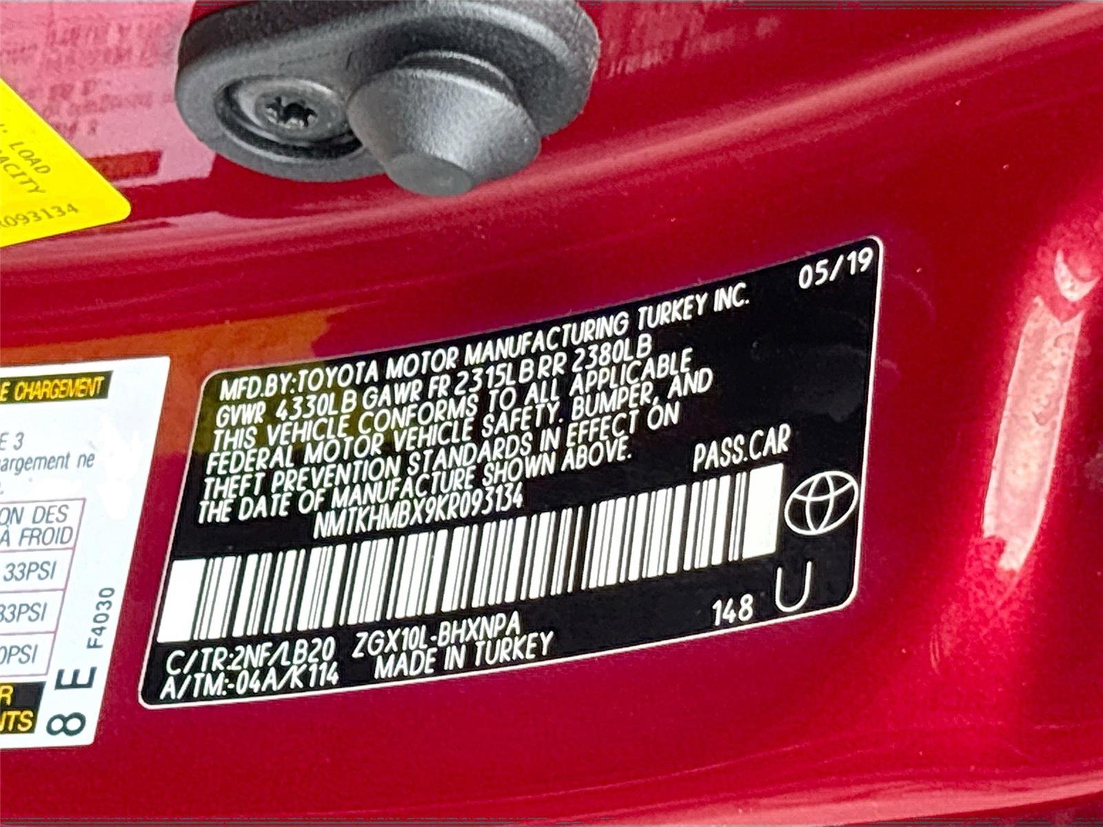 2019 Toyota C-HR Limited