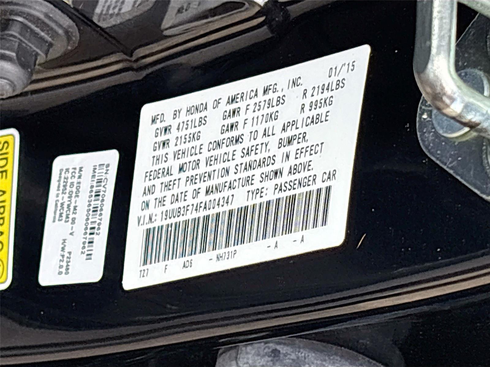 2015 Acura TLX V6 Advance