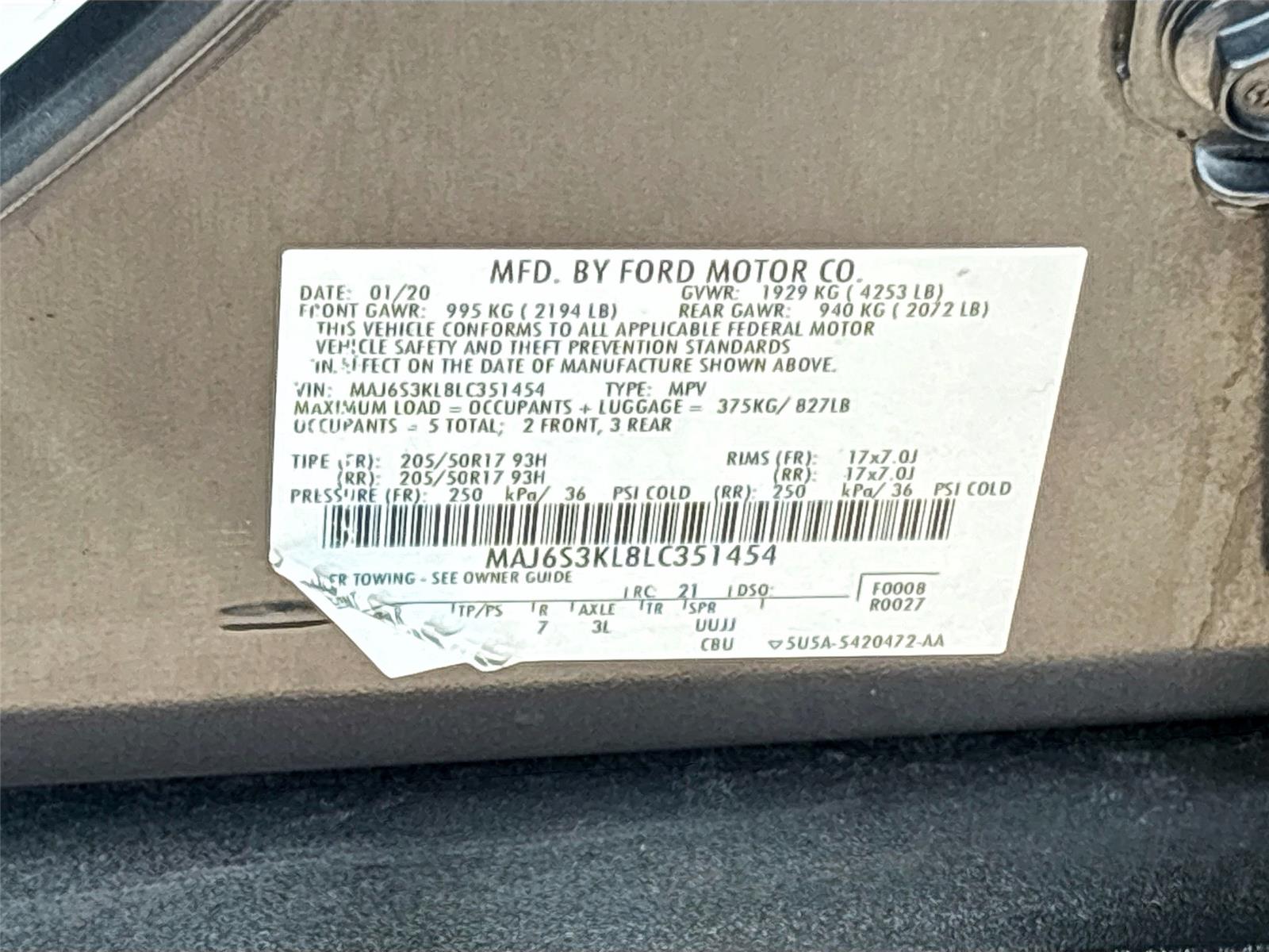 2020 Ford EcoSport Titanium