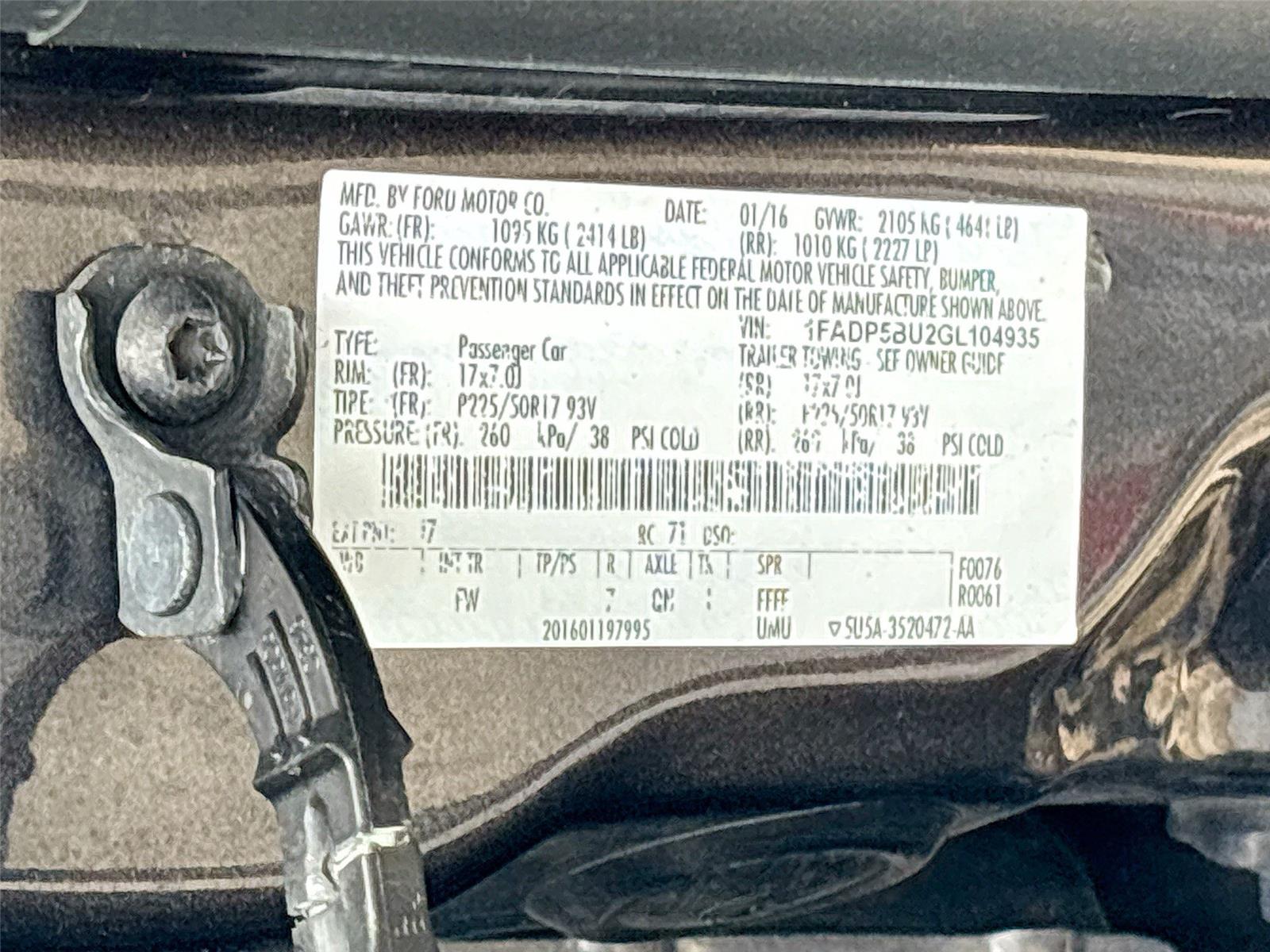 2016 Ford C-Max Hybrid SEL