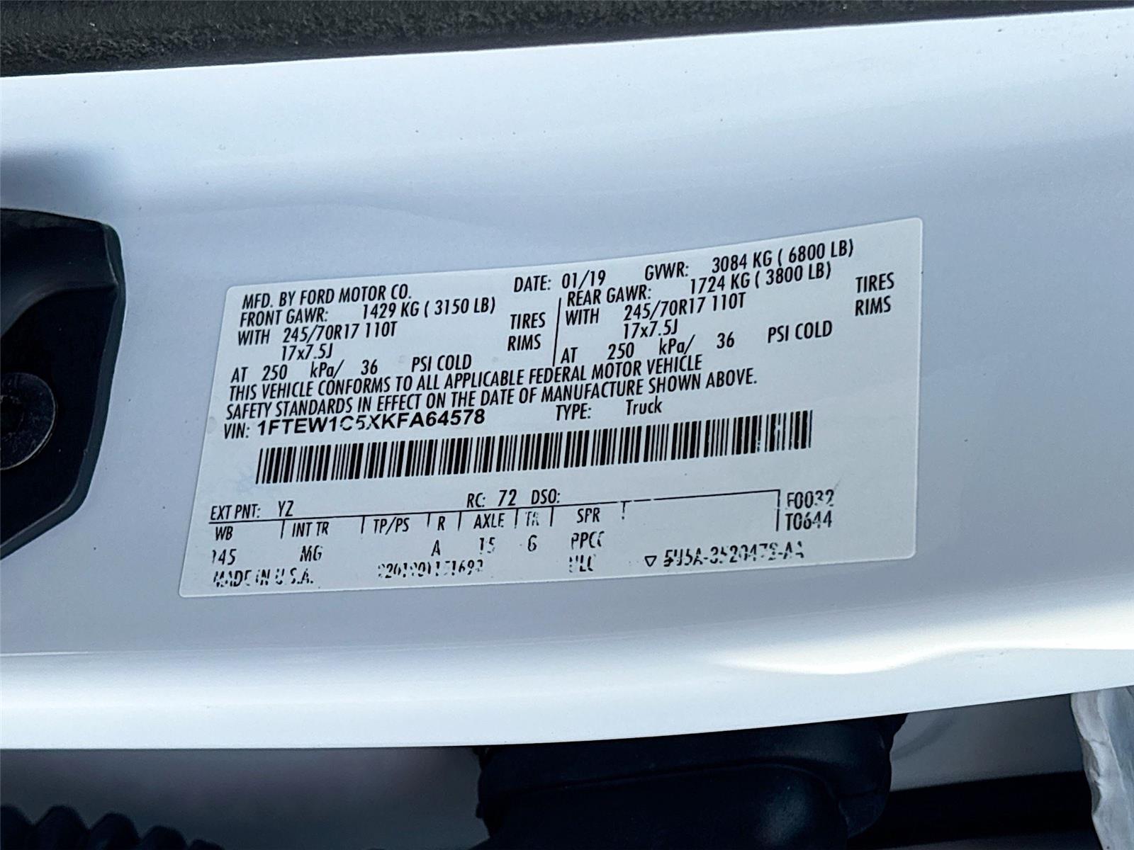 2019 Ford F-150 XLT