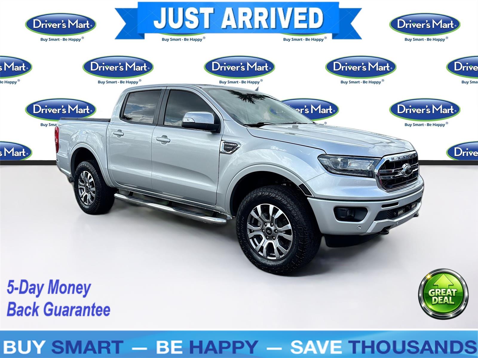 Ingot Silver 2019 Ford Ranger Pickup Truck 4X2 Automatic
