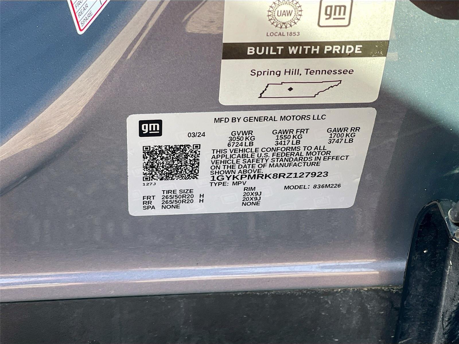 2024 Cadillac LYRIQ Tech