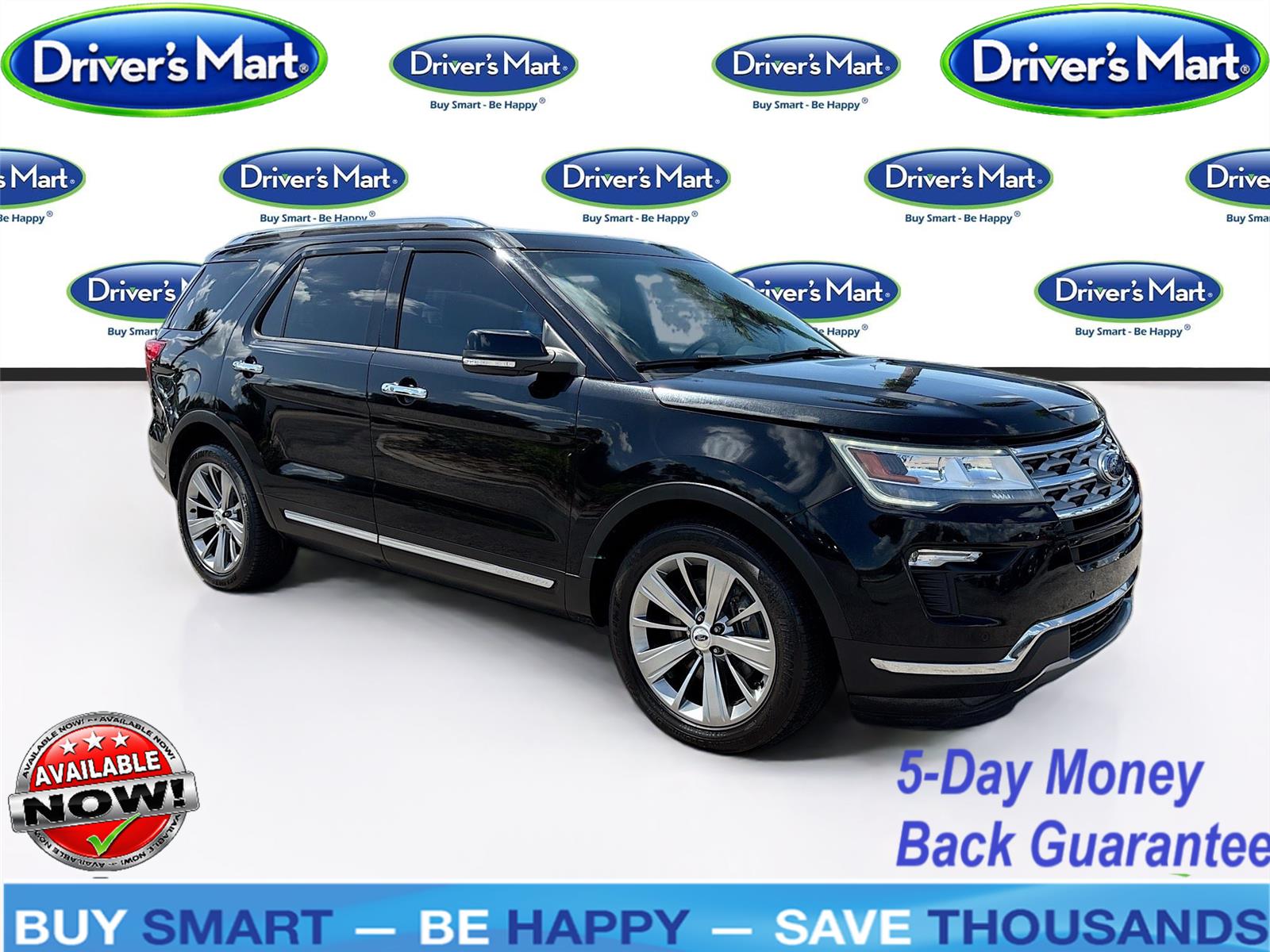 Shadow Black 2018 Ford Explorer SUV / Crossover Front-Wheel Drive 6-Speed Automatic