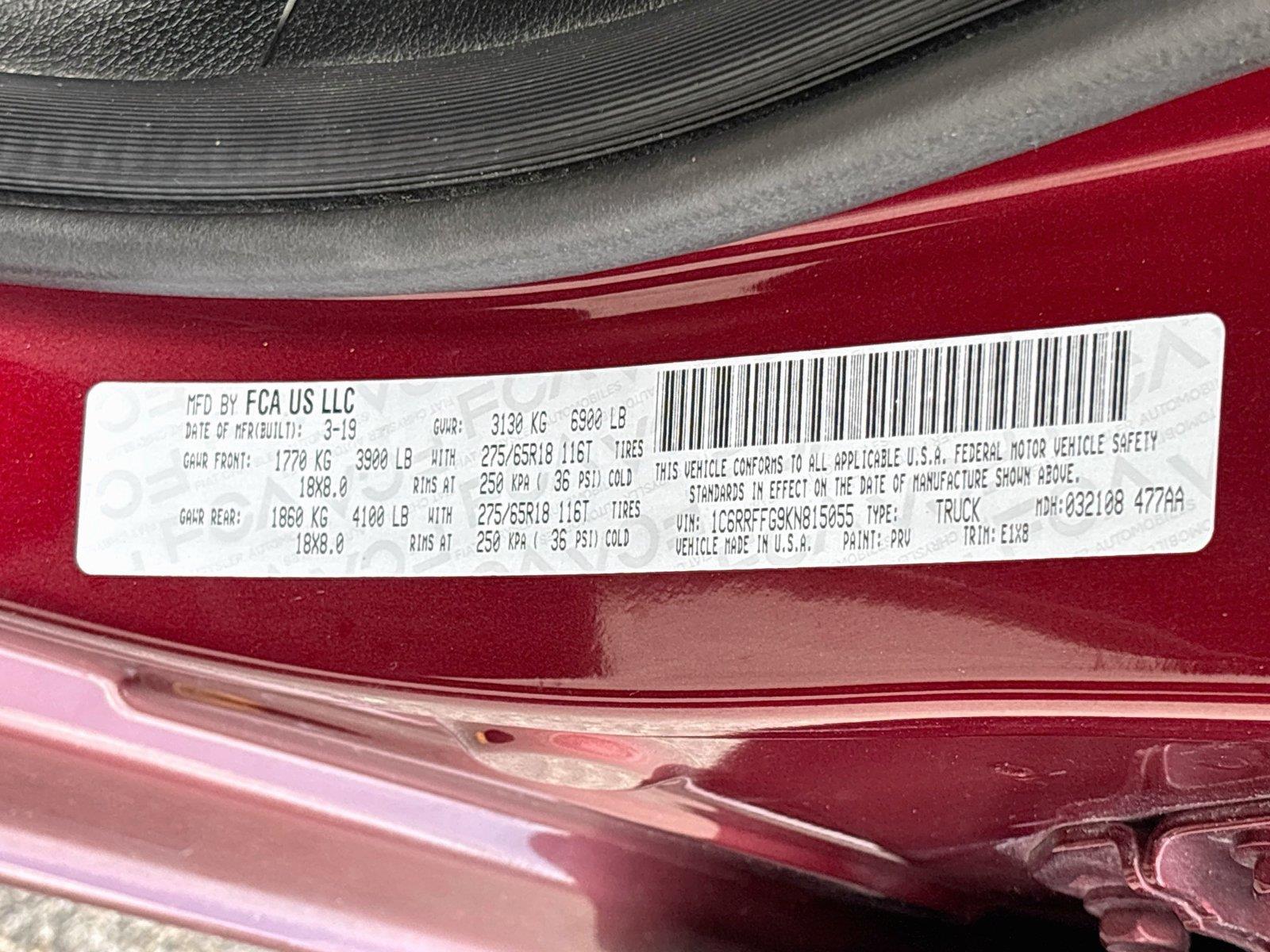 2019 Ram 1500 Big Horn/Lone Star