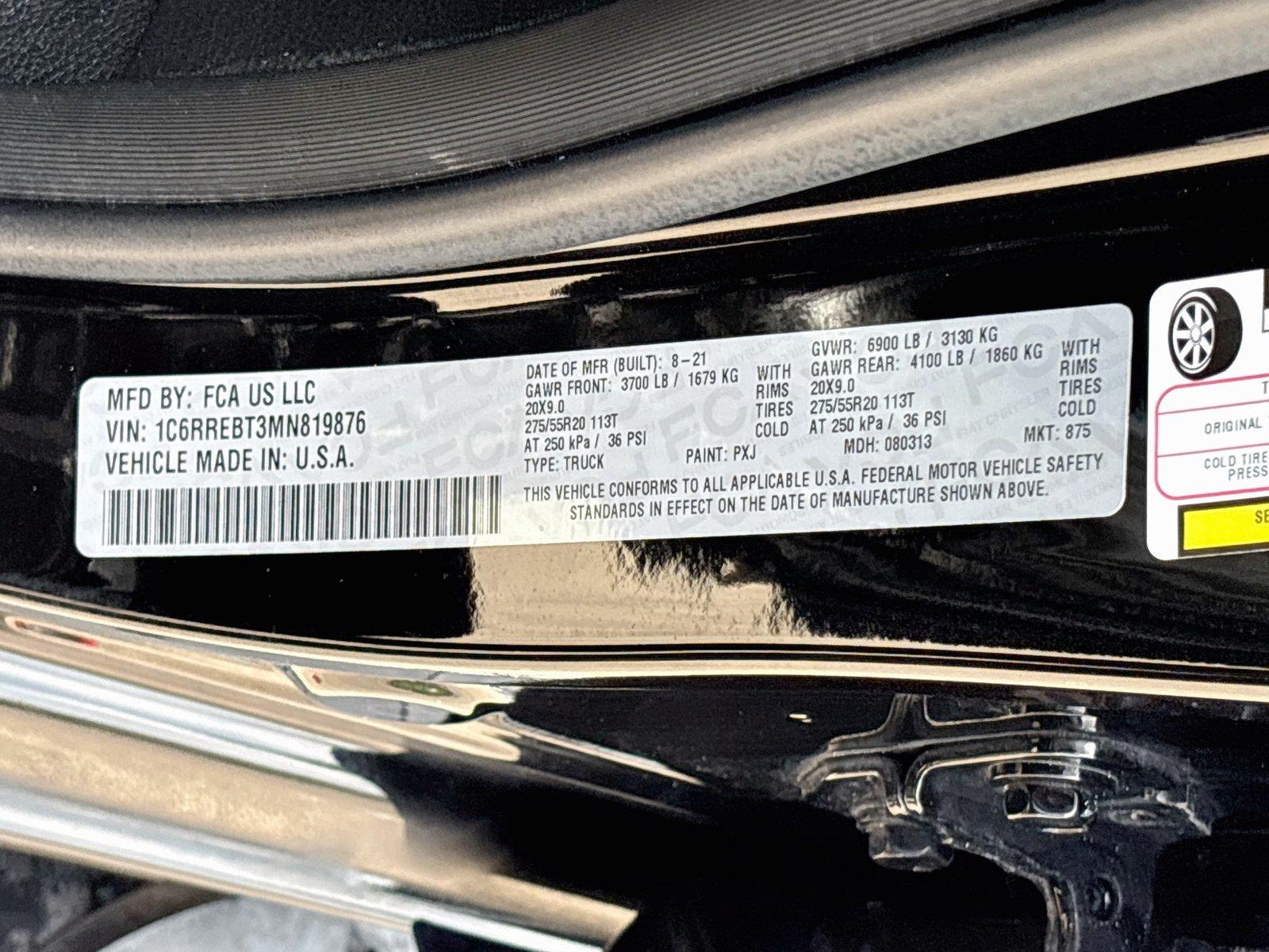 2021 Ram 1500 Big Horn