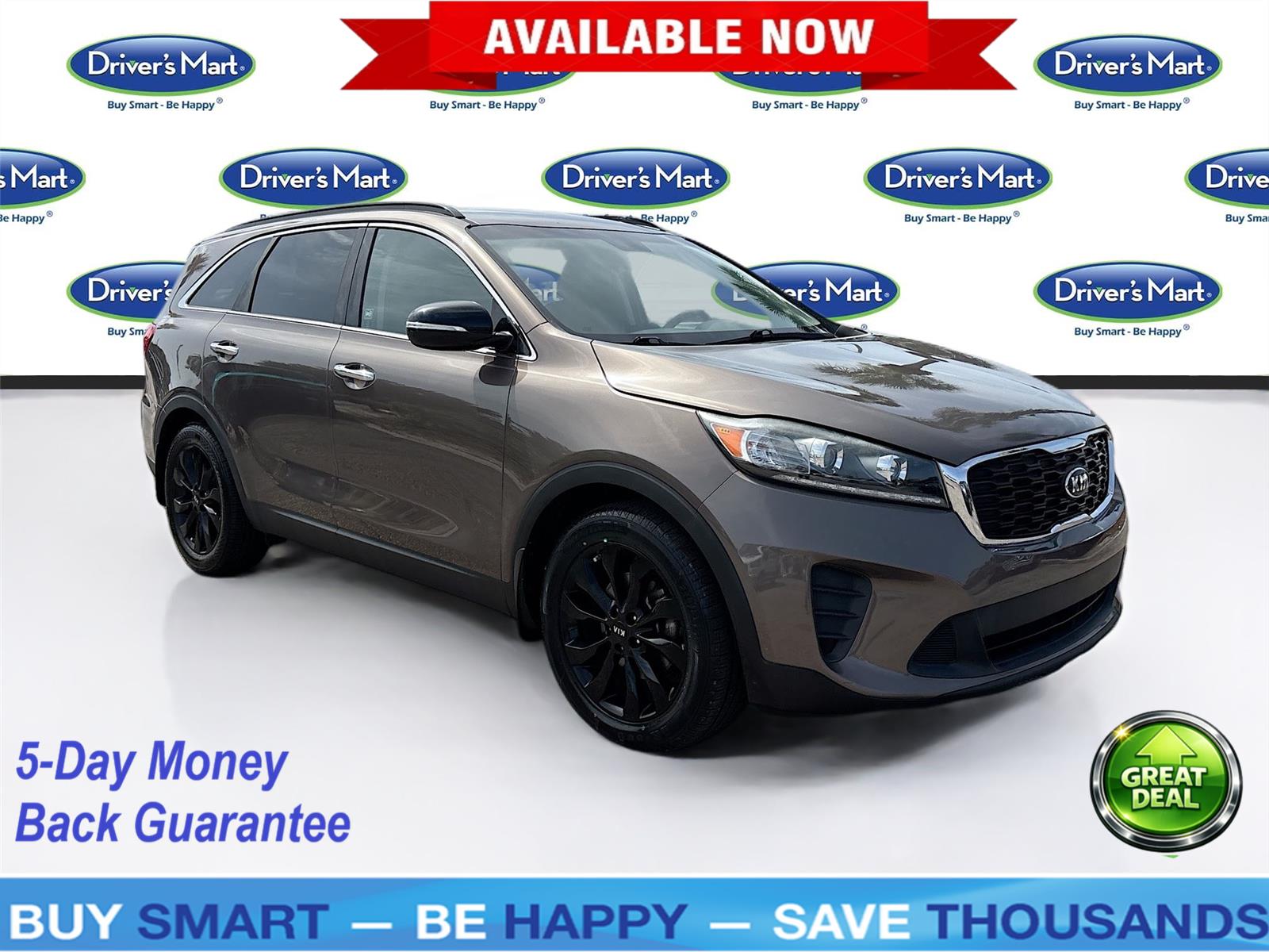 Dragon Brown 2019 Kia Sorento SUV / Crossover Front-Wheel Drive 8-Speed Automatic