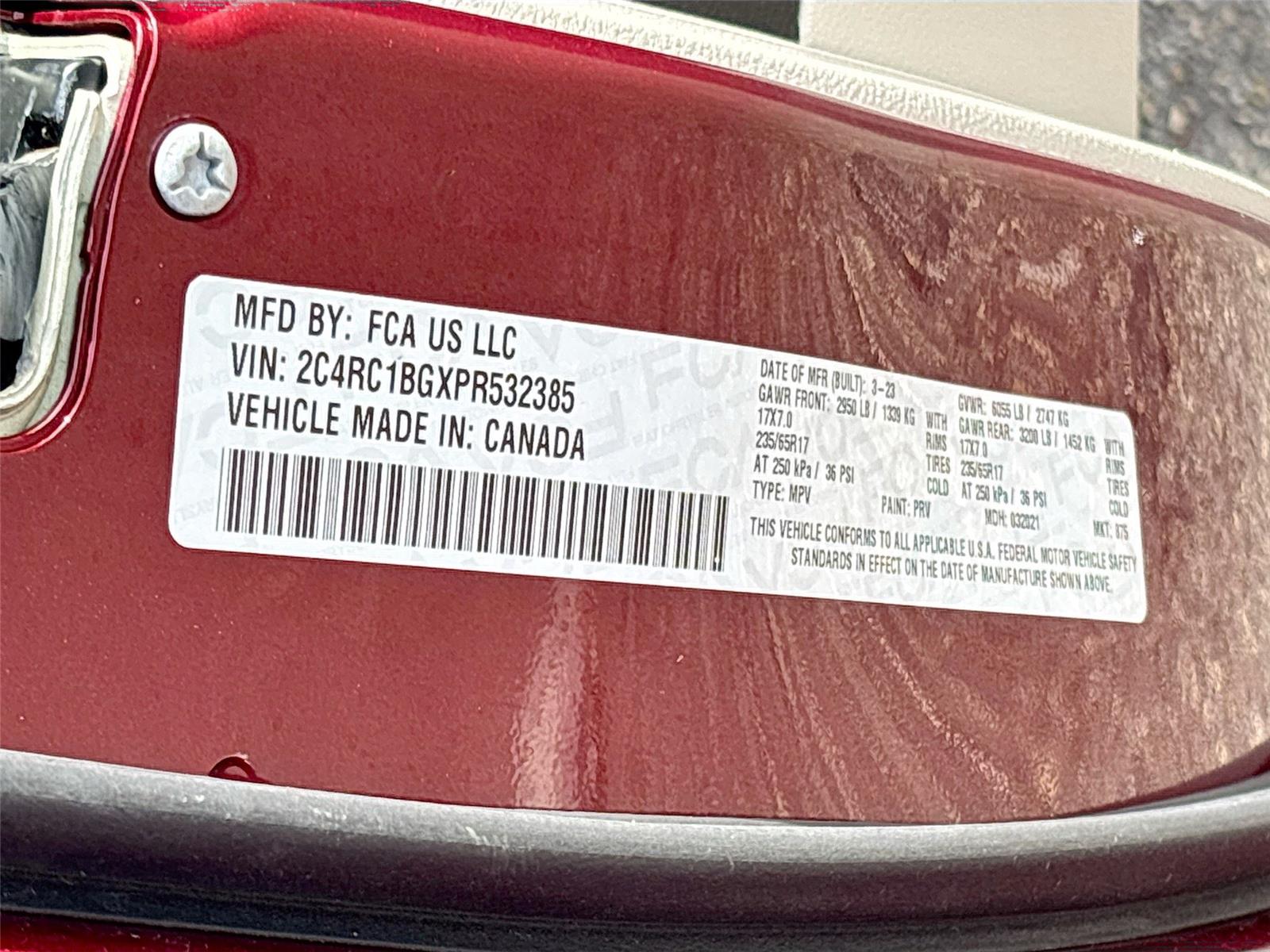 2023 Chrysler Pacifica Touring L
