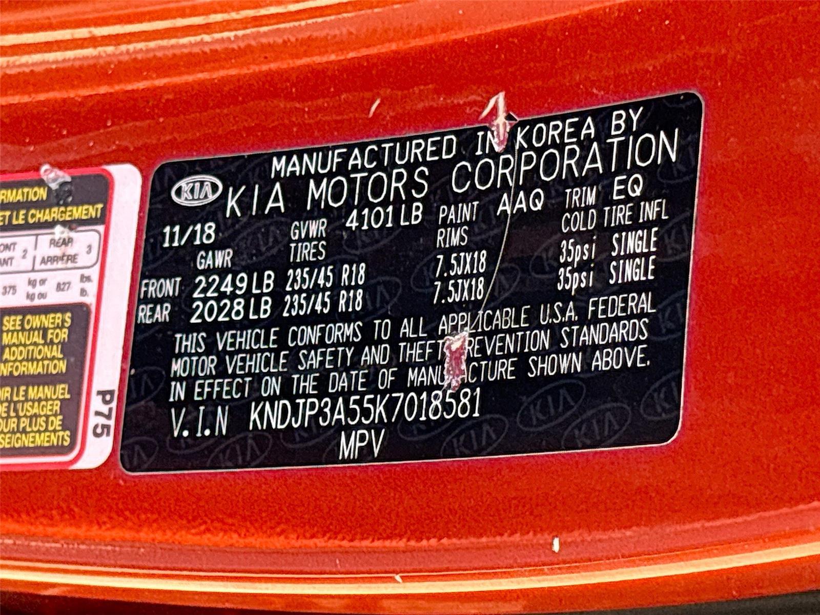 2019 Kia Soul +