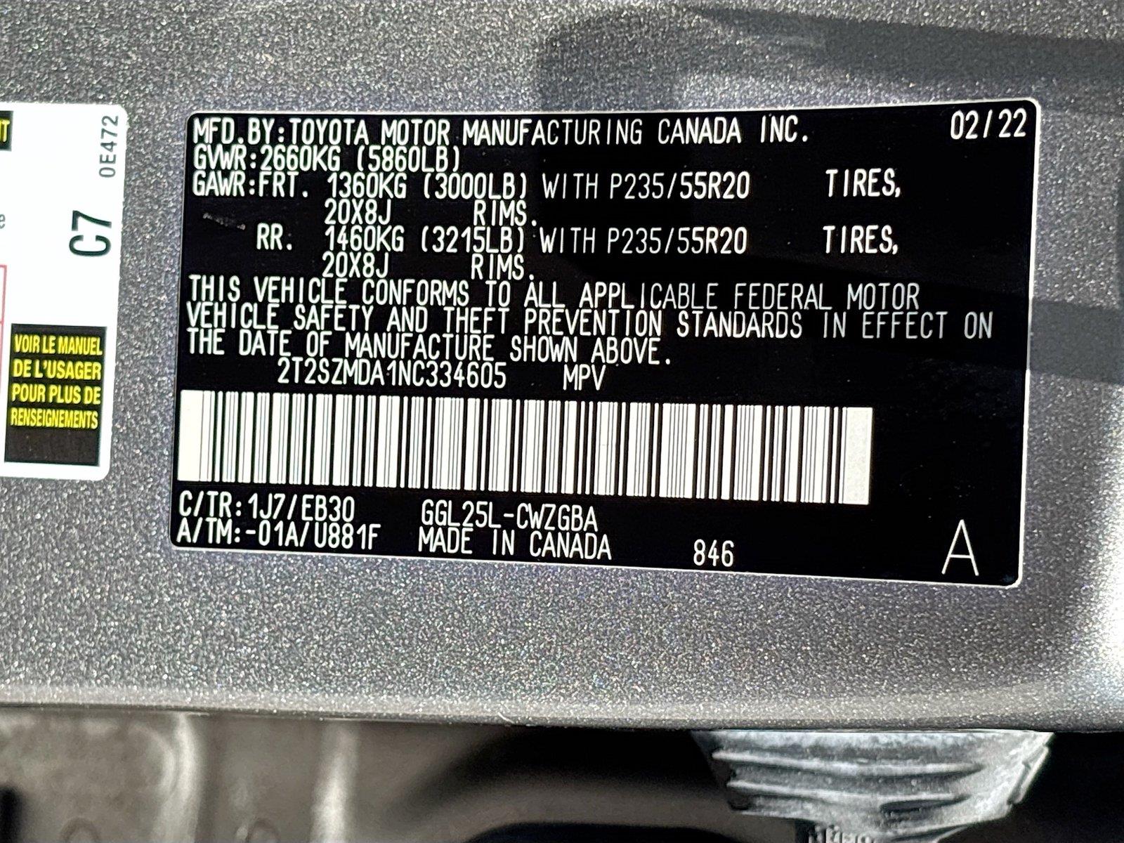 2022 Lexus RX RX 350 F SPORT Appearance