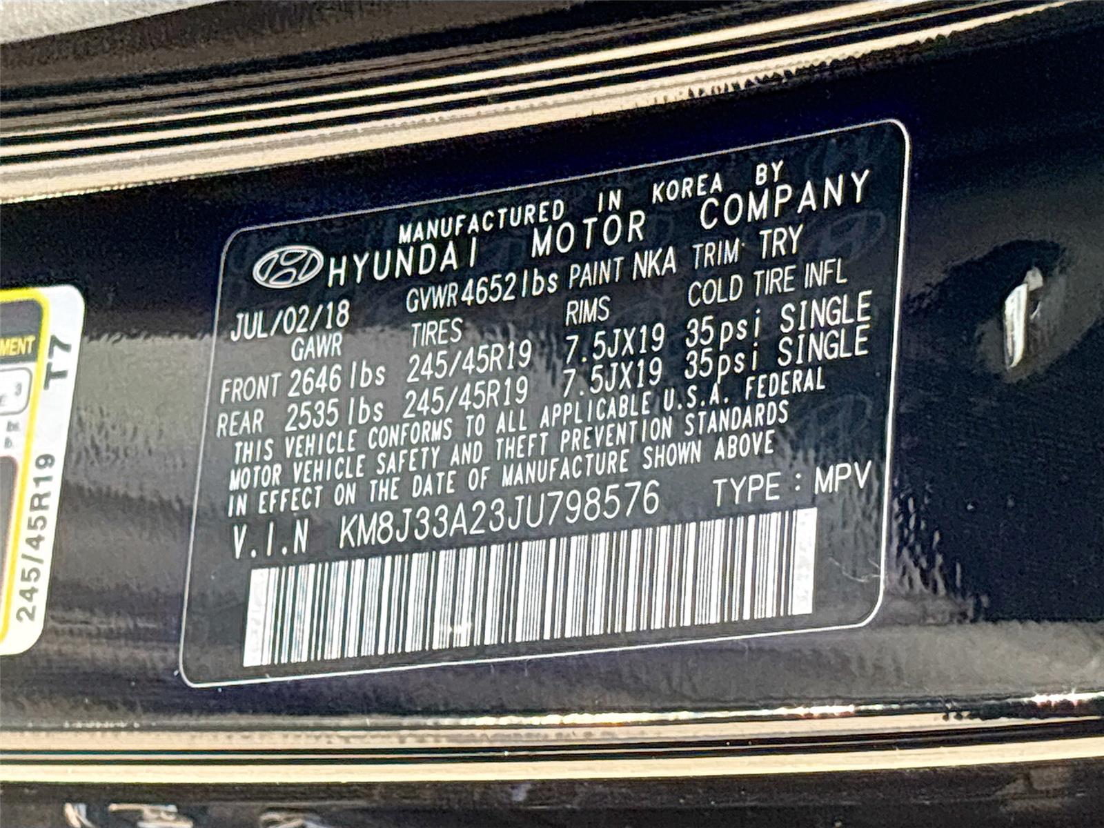 2018 Hyundai Tucson Limited