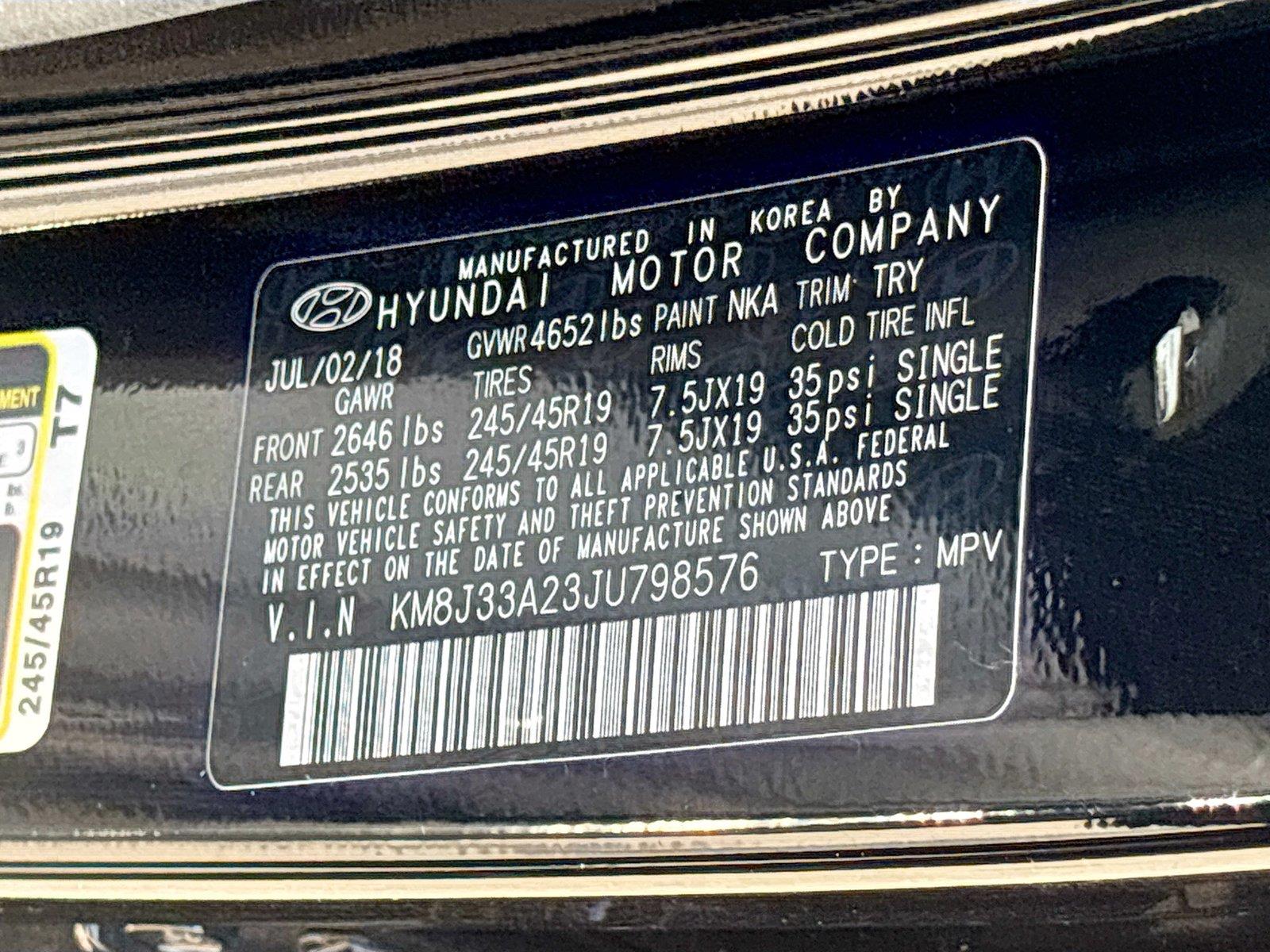 2018 Hyundai Tucson Limited