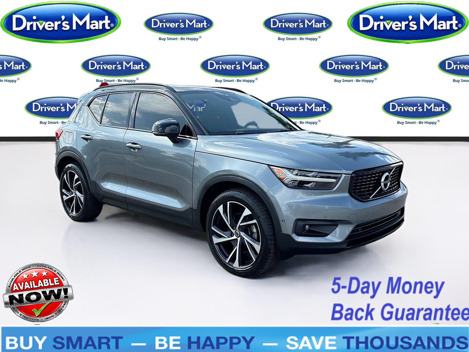 Gray (Osmium Grey Metallic) 2019 Volvo XC40 SUV / Crossover Front-Wheel Drive Automatic