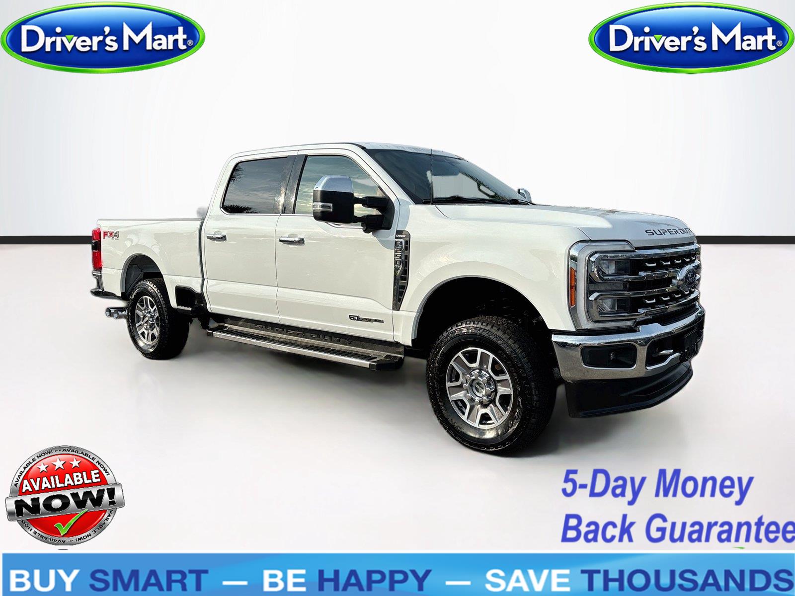 Oxford White 2023 Ford F-250 Super Duty Pickup Truck Four-Wheel Drive Automatic