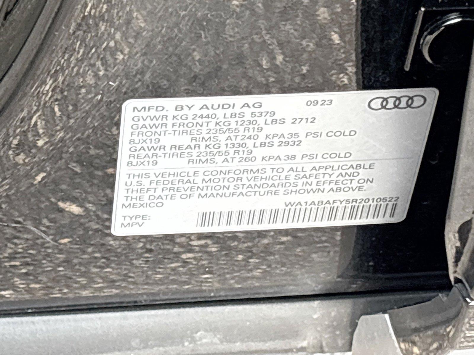 2024 Audi Q5 Premium