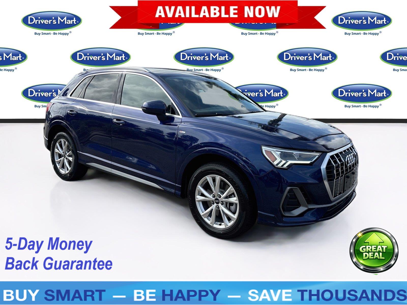 White 2024 Audi Q3 SUV / Crossover All-Wheel Drive Automatic