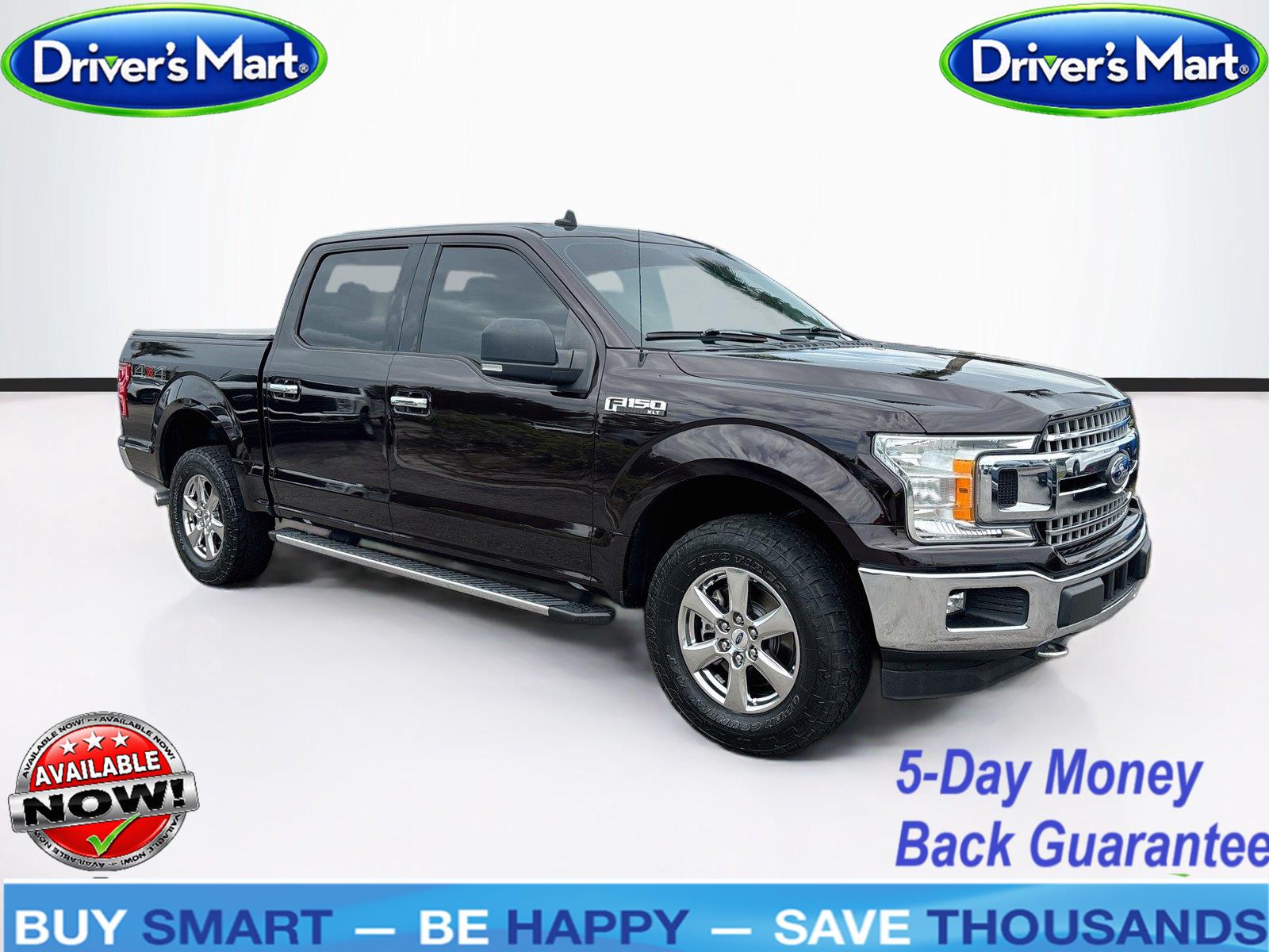 Magma Red 2020 Ford F-150 Pickup Truck Four-Wheel Drive Automatic