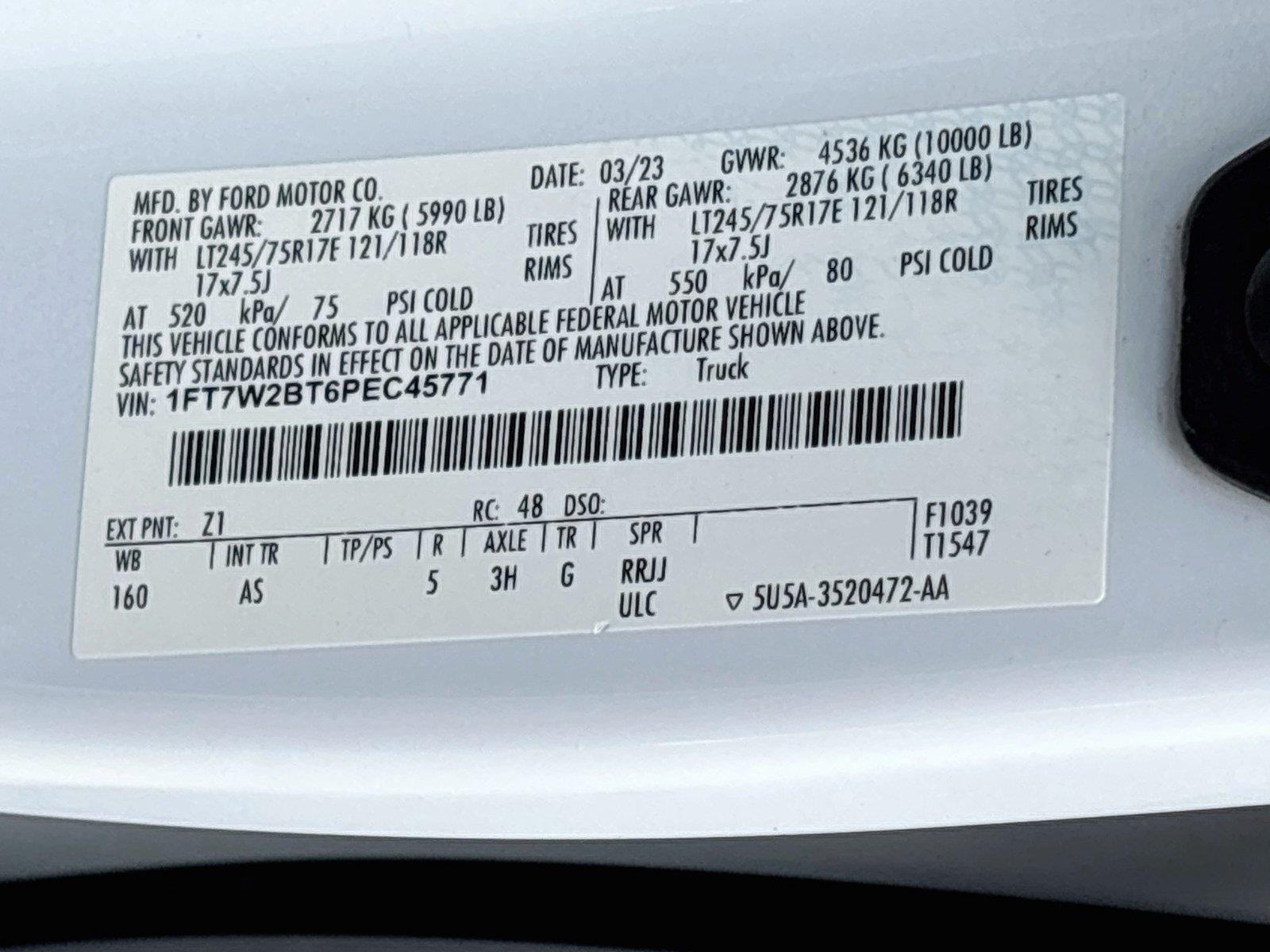 2023 Ford Super Duty F-250 SRW XL
