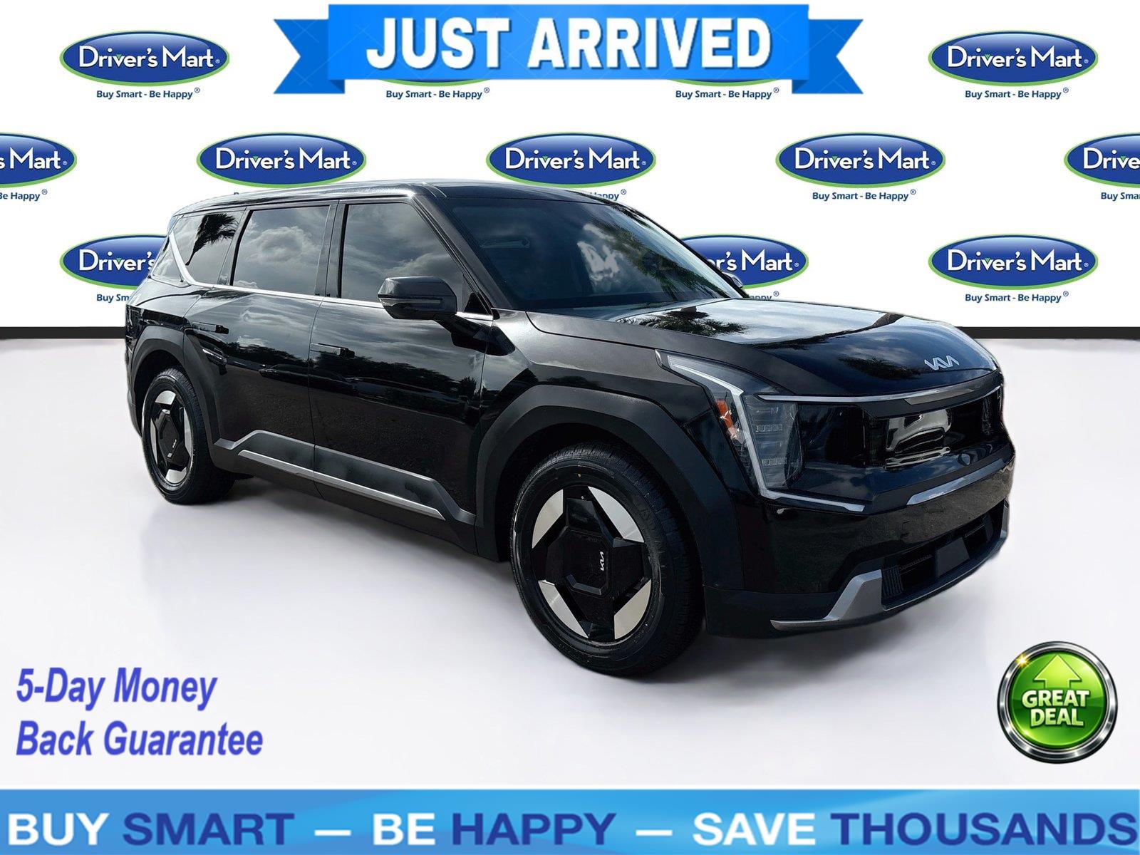 Aurora Black Pearl 2024 Kia EV9 SUV / Crossover Rear-Wheel Drive Automatic