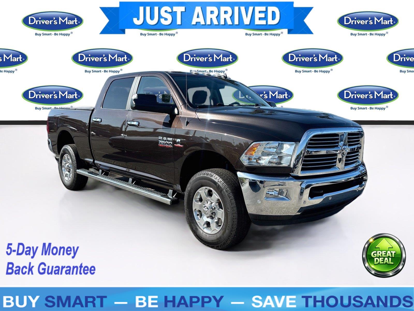 Luxury Brown Pearlcoat 2017 RAM 3500 Pickup Truck Four-Wheel Drive 6-Speed Automatic