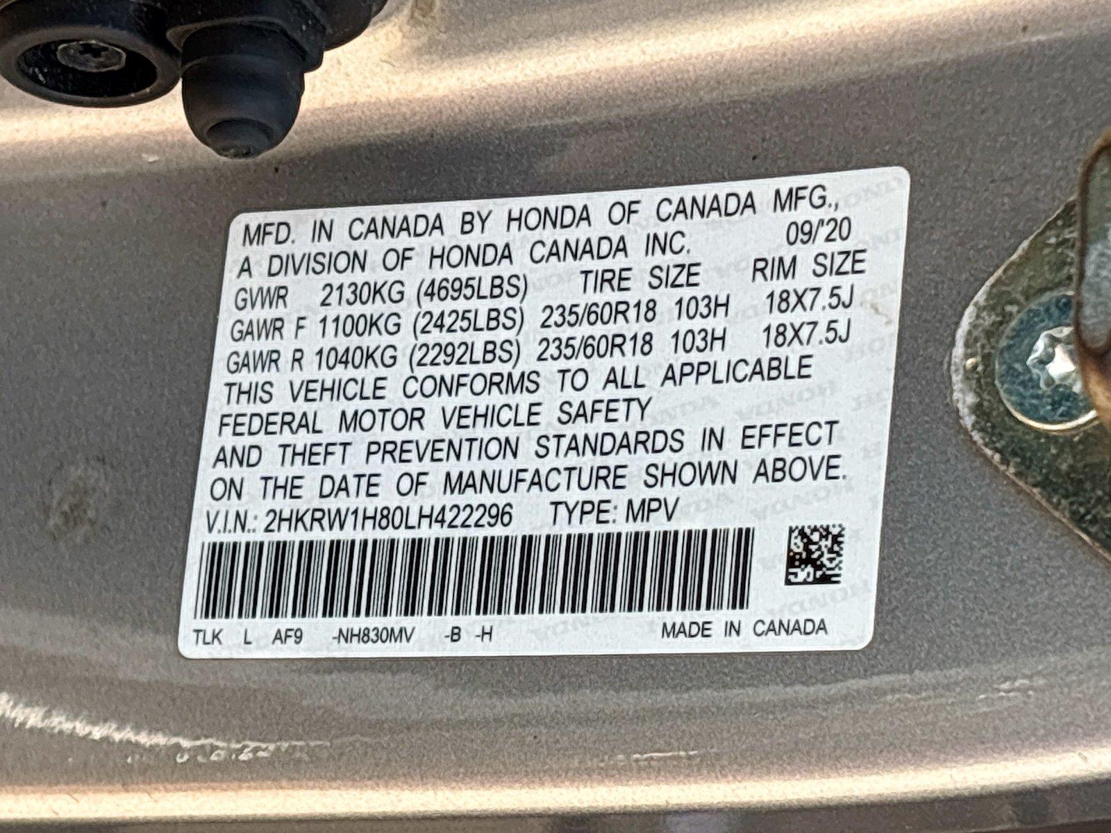 2020 Honda CR-V EX-L