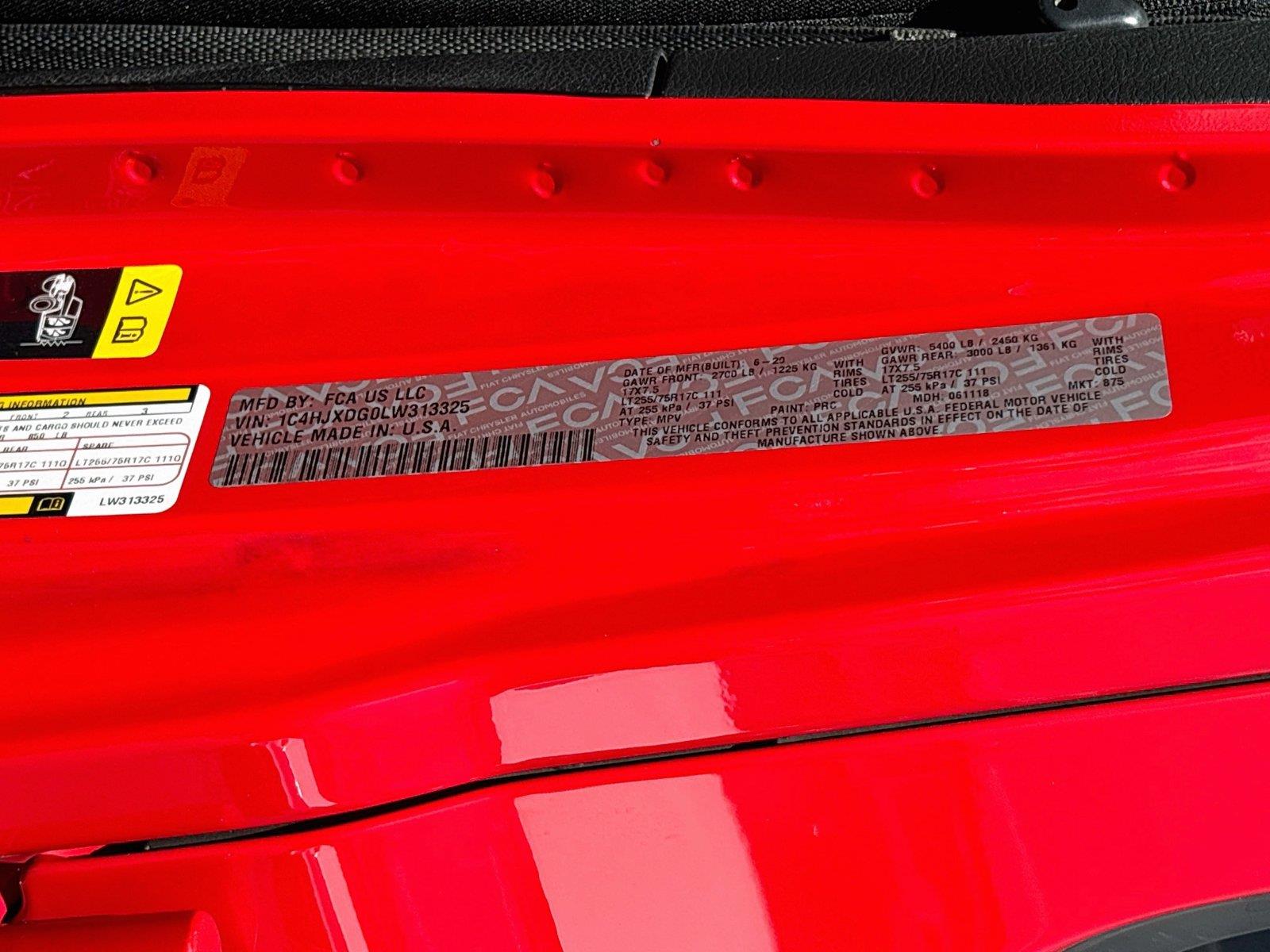 2020 Jeep Wrangler Unlimited Willys Sport