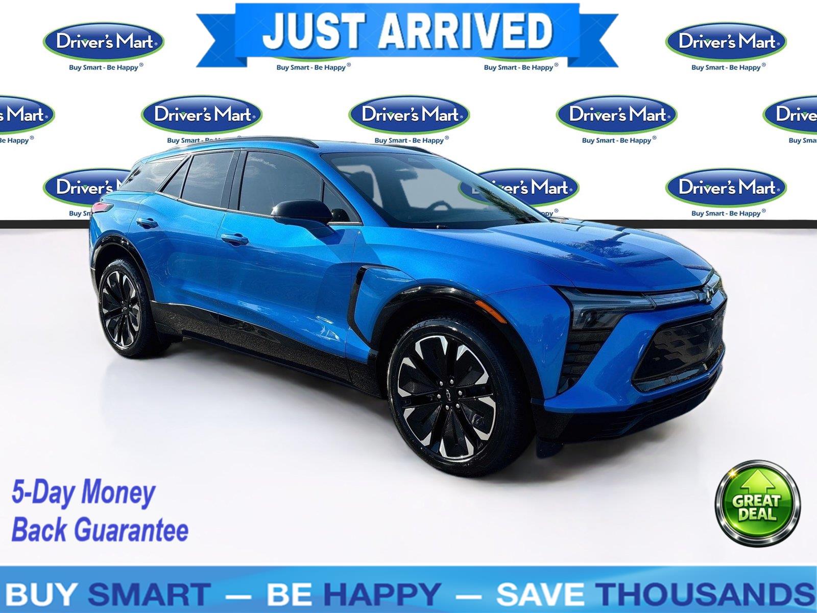 Riptide Blue Metallic 2024 Chevrolet Blazer EV SUV / Crossover Rear-Wheel Drive Automatic