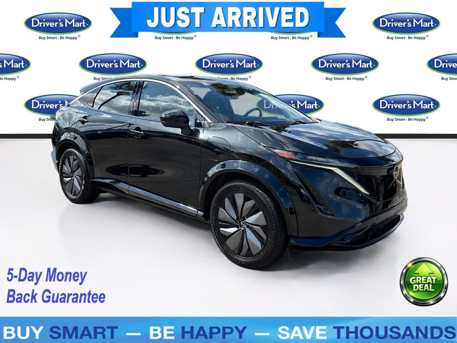 Black Diamond Pearl 2023 Nissan Ariya SUV / Crossover Front-Wheel Drive Automatic