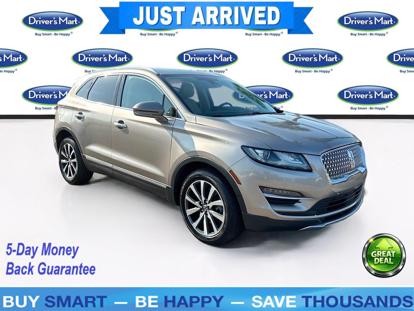 Iced Mocha Metallic 2019 Lincoln MKC SUV / Crossover Front-Wheel Drive 6-Speed Automatic