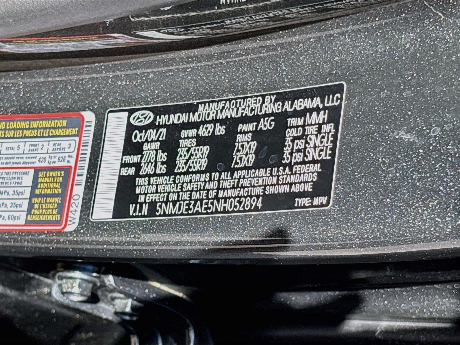 2022 Hyundai Tucson Limited