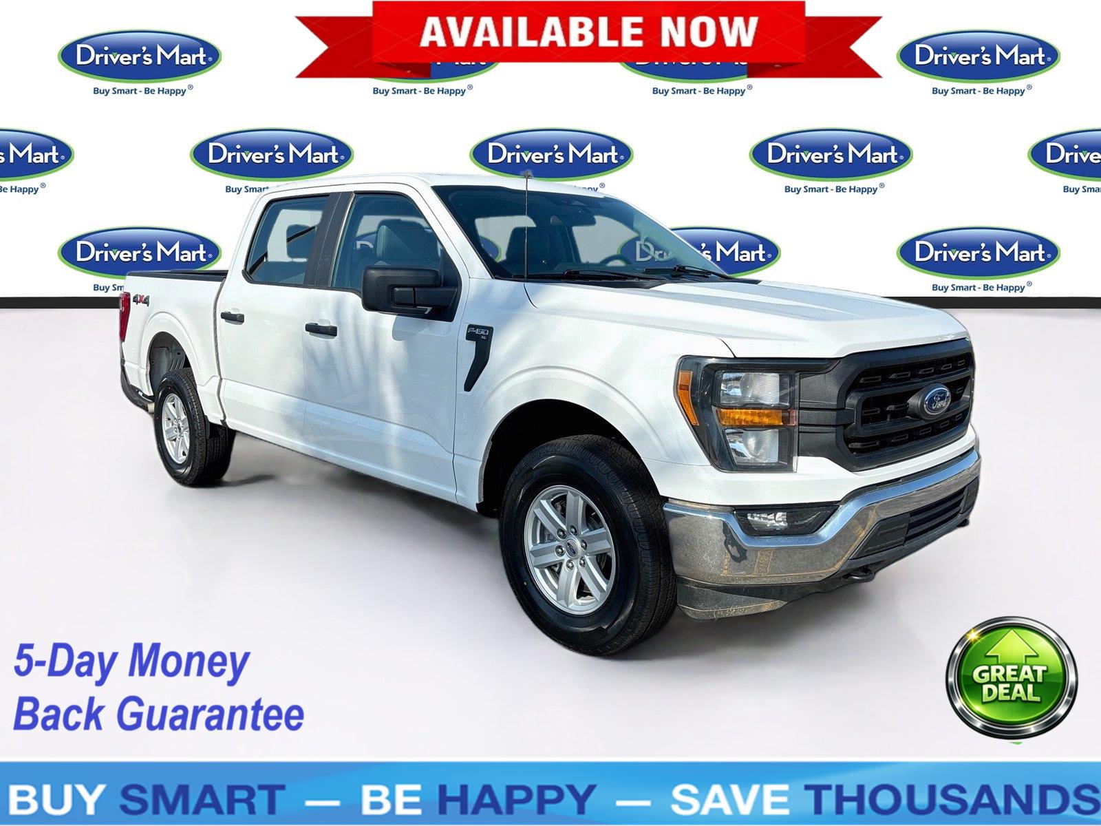 Oxford White 2023 Ford F-150 Pickup Truck Four-Wheel Drive Automatic