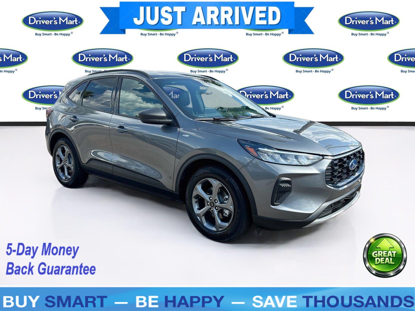 Carbonized Gray 2025 Ford Escape SUV / Crossover Front-Wheel Drive 8-Speed Automatic