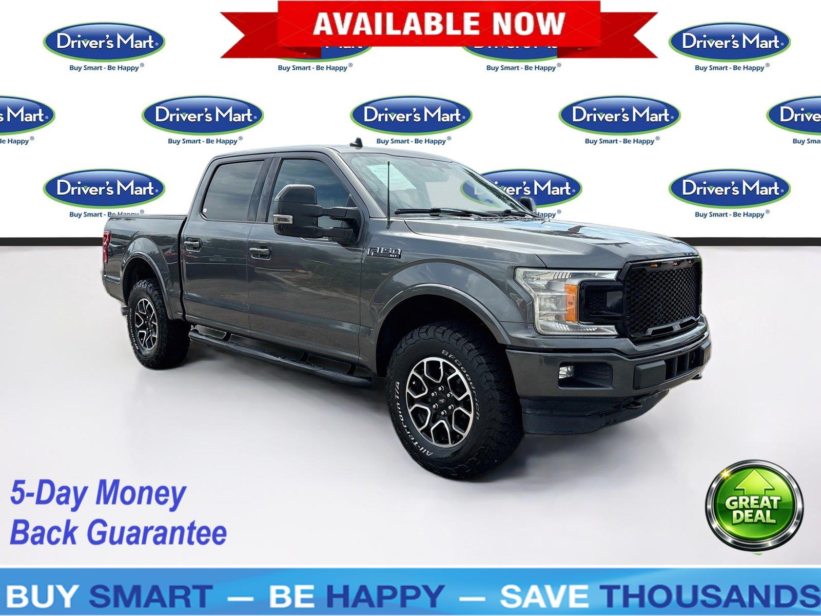 Gray (Magnetic) 2020 Ford F-150 Pickup Truck Four-Wheel Drive Automatic