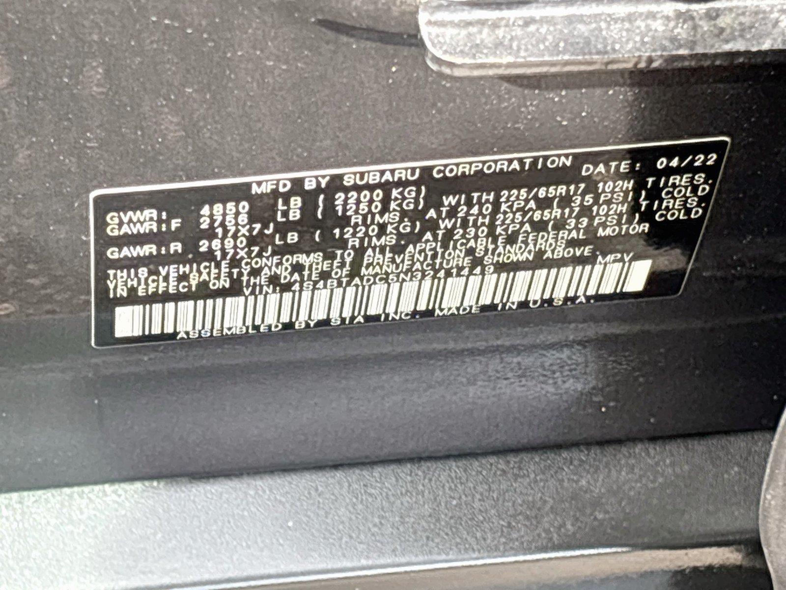 2022 Subaru Outback Premium