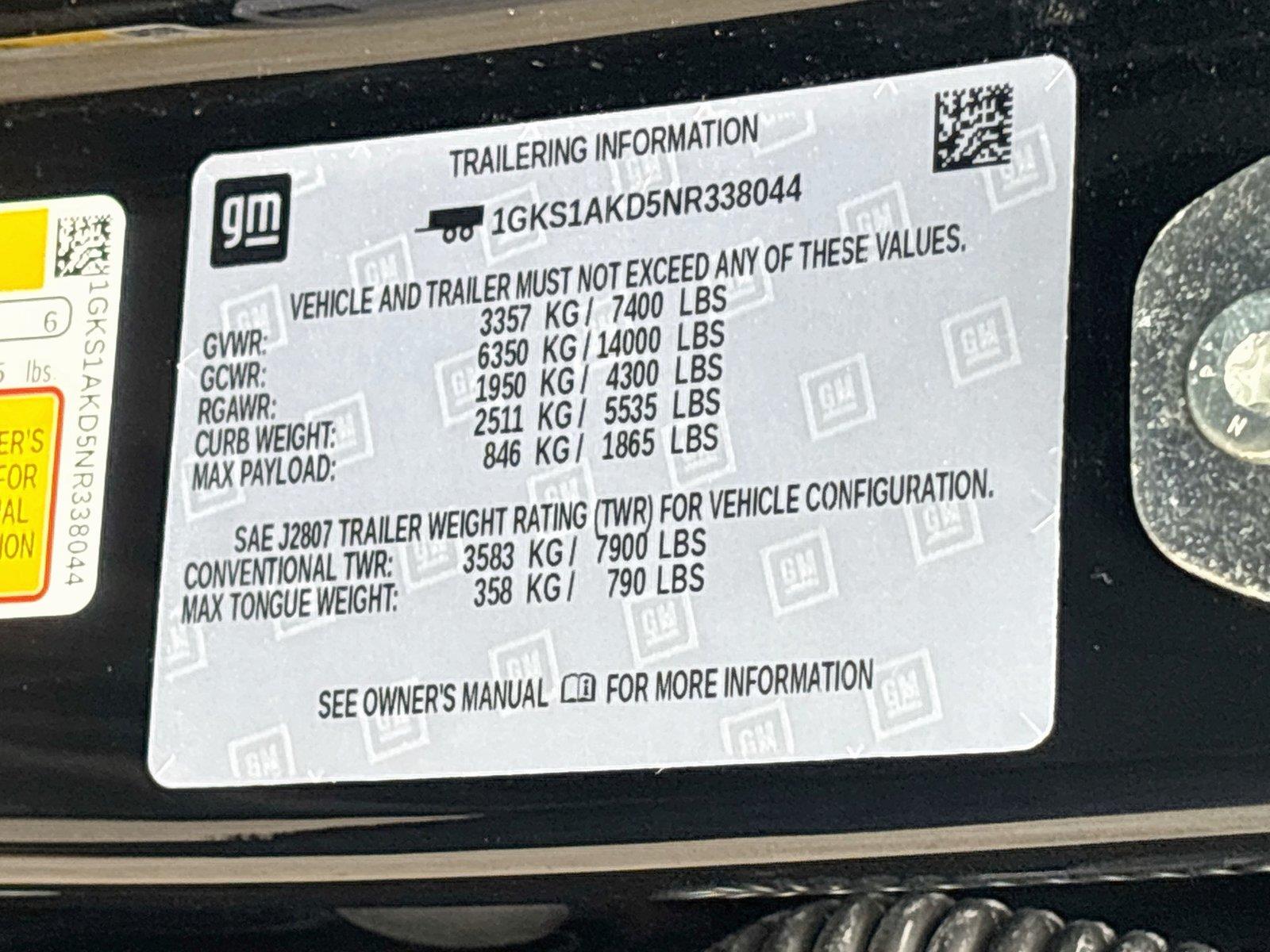 2022 GMC Yukon SLE