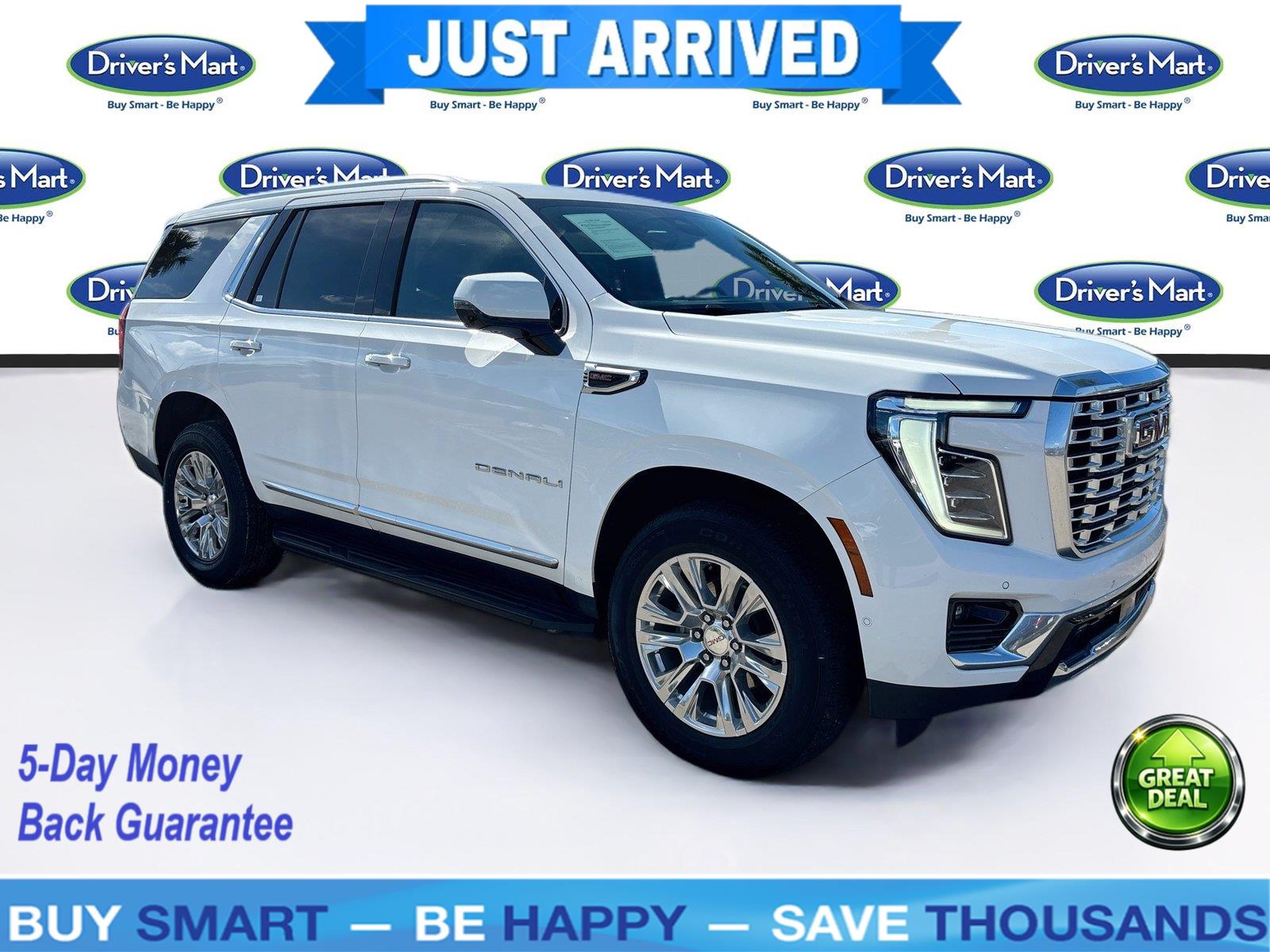 Summit White 2025 GMC Yukon SUV / Crossover 4X2 Automatic